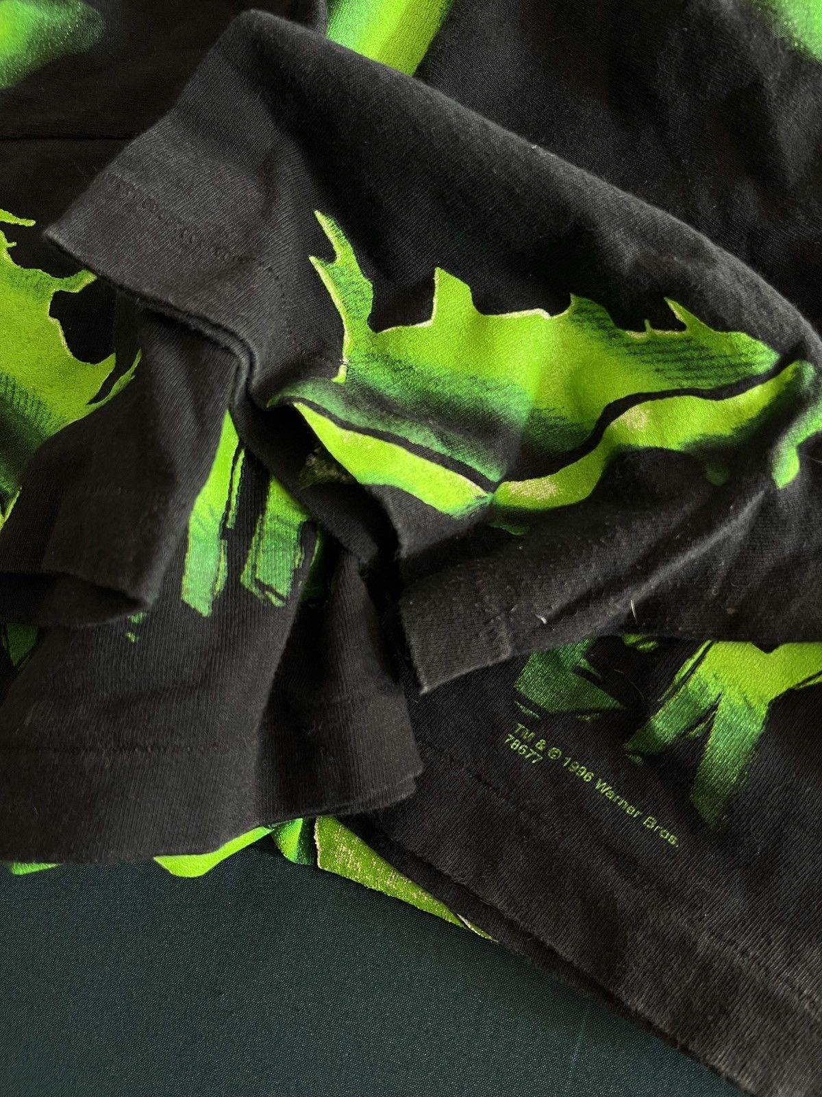Vintage 1996” SwackHammer Space Jam AOP Print Green Warner Bros Size US S / EU 44-46 / 1 - 3 Thumbnail