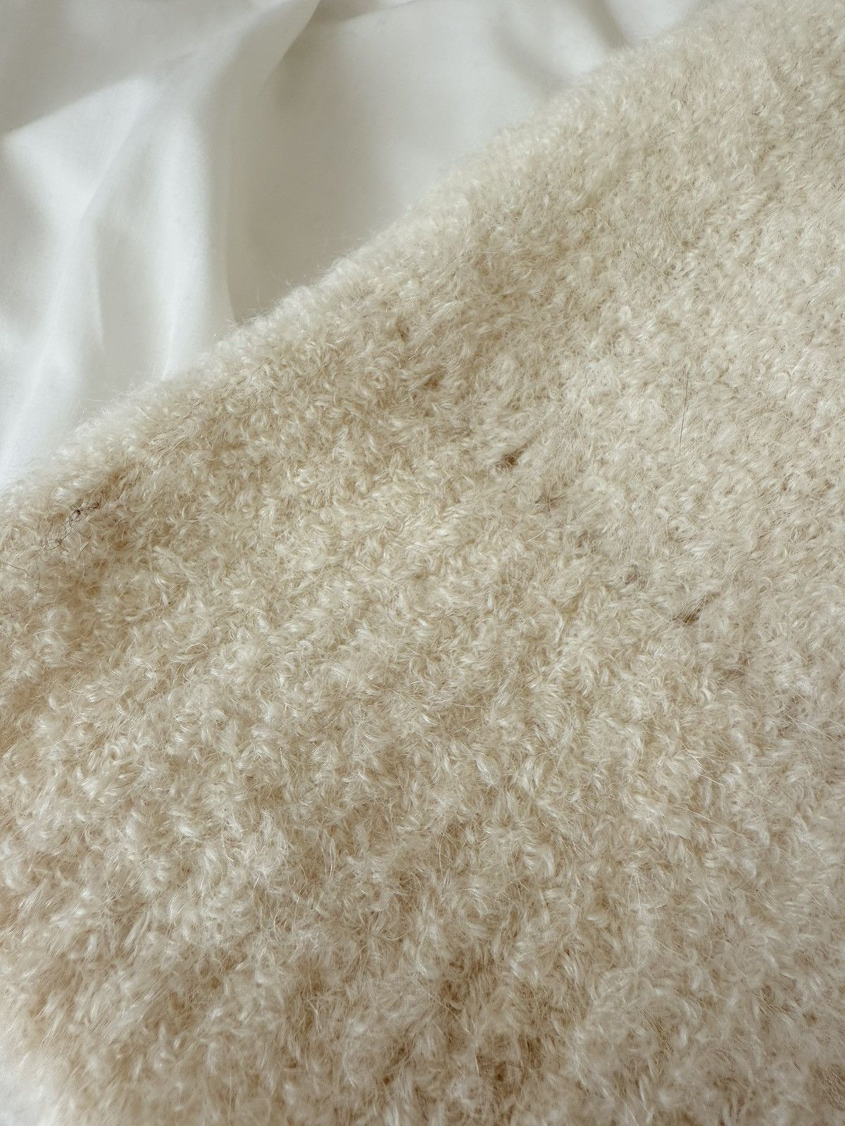 Other YANGKEHAN Alpaca Soft Knit Cardigan creamy chinesy brand Size S / US 4 / IT 40 - 6 Thumbnail