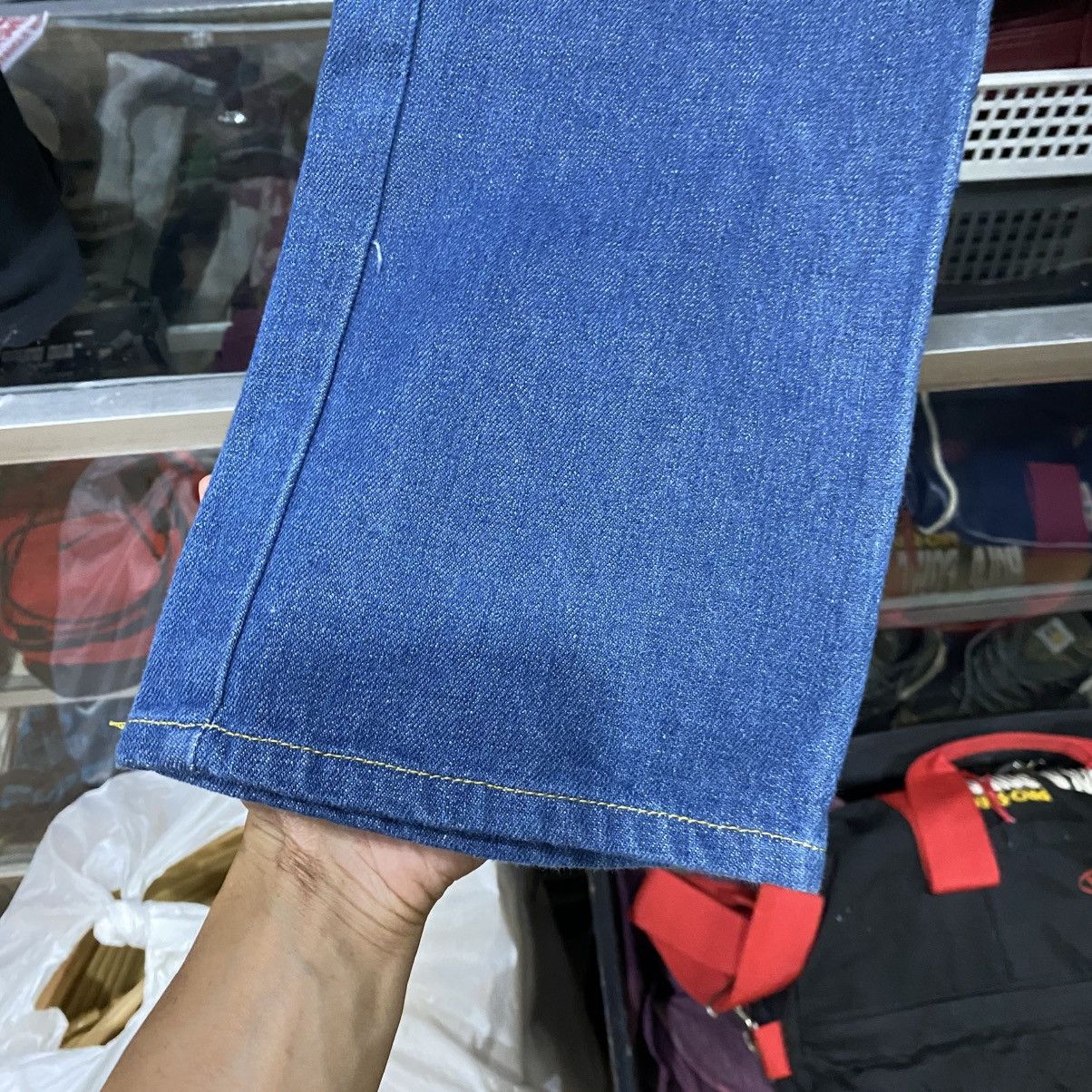 Japanese Brand 🔥Steals 🔥 RARE UP! SMILE JAPAN denim jeans Size US 32 / EU 48 - 5 Thumbnail