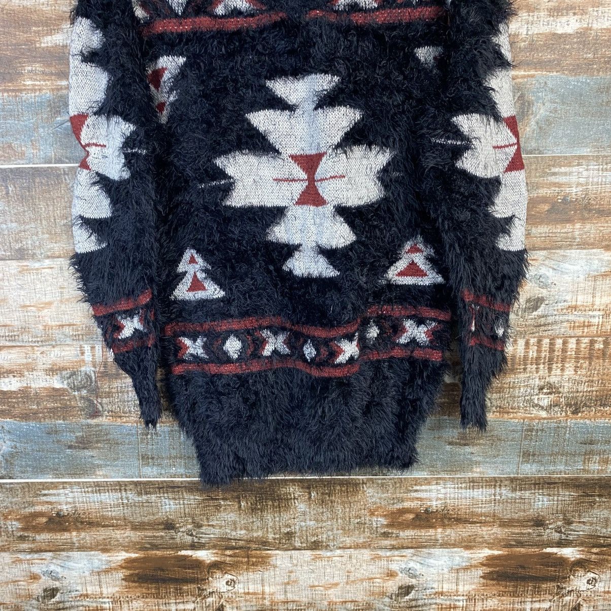 Homespun Knitwear DL Gorge Black Mohair Knitwear #C1107 Size M / US 6-8 / IT 42-44 - 3 Thumbnail