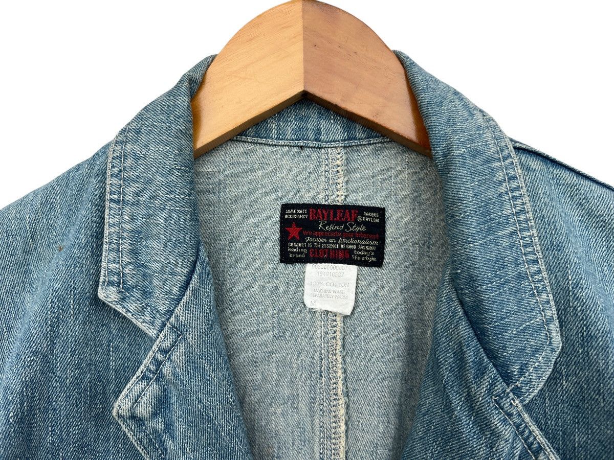 Japanese Brand Bayleaf Japanese Style Denim Chore Jacket Size US M / EU 48-50 / 2 - 9 Thumbnail