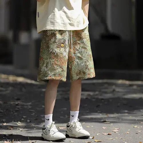 Japanese Brand Tomomi x Miori Colorful Niche Premium Beach Pants Size US 31 - 2 Thumbnail