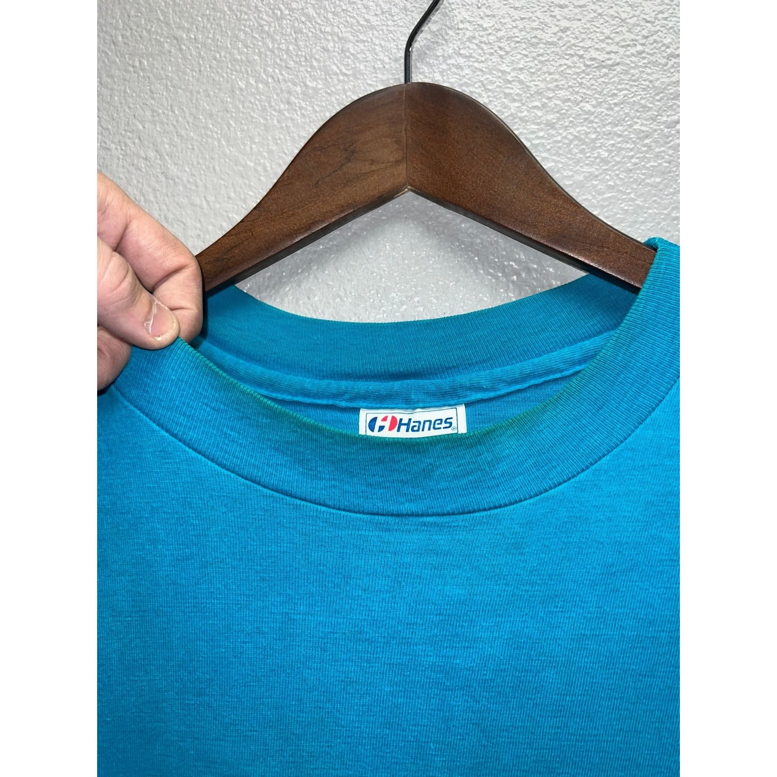 Hanes Vintage University Of Tulsa Shirt College Of Law Blue Tee L Size US L / EU 52-54 / 3 - 4 Thumbnail