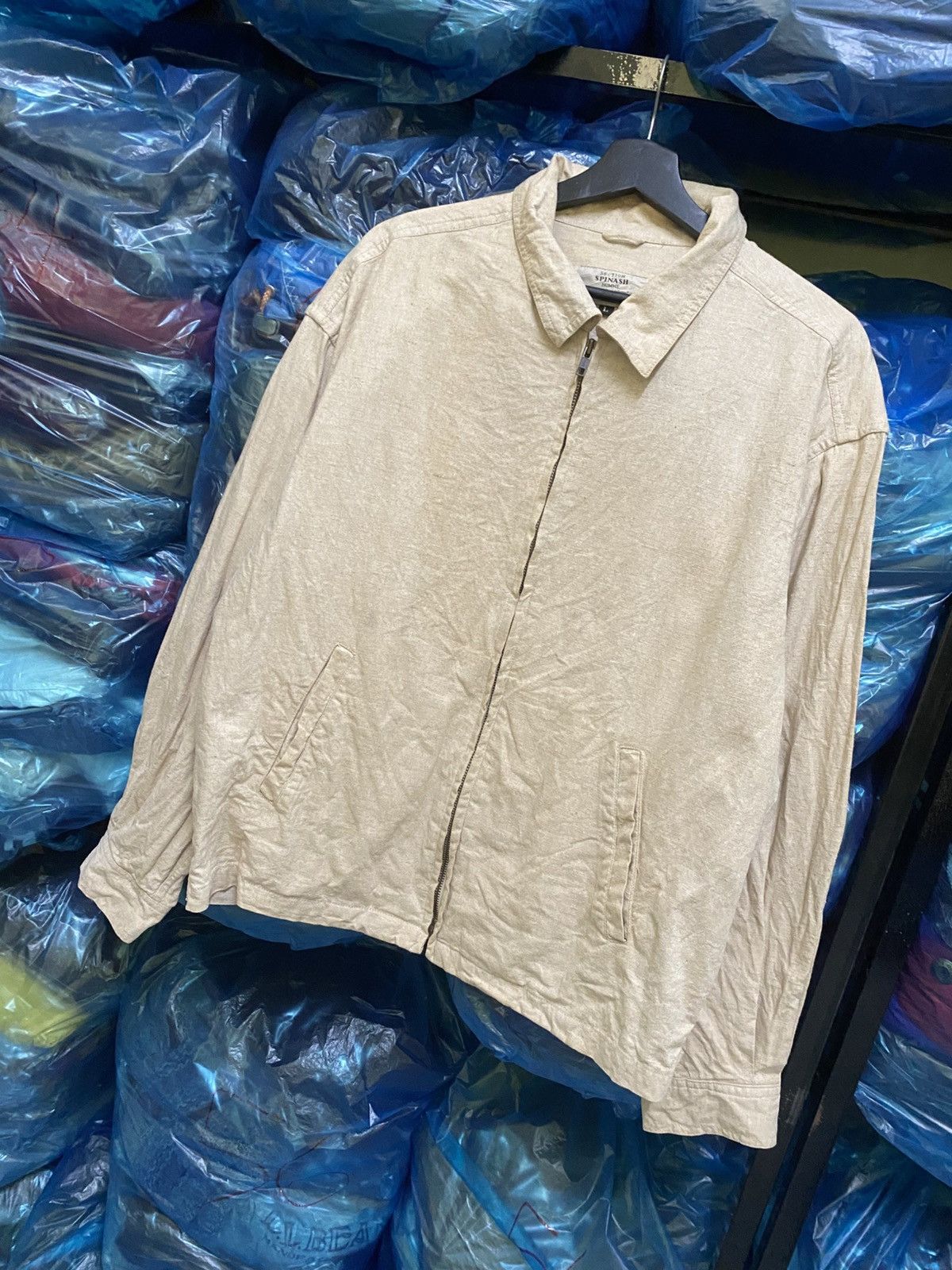 Japanese Brand VINTAGE SPINASH HOMME WORKER JACKET Size US M / EU 48-50 / 2 - 2 Thumbnail