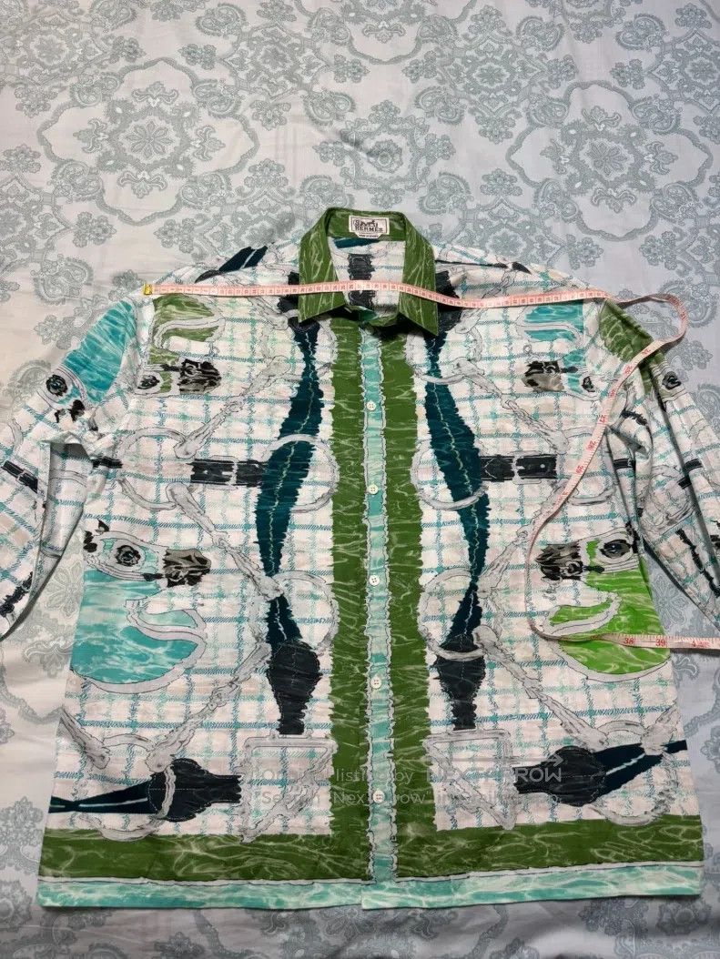 Hermes Hermes Casual shirt Size US XXS / EU 40 - 3 Thumbnail