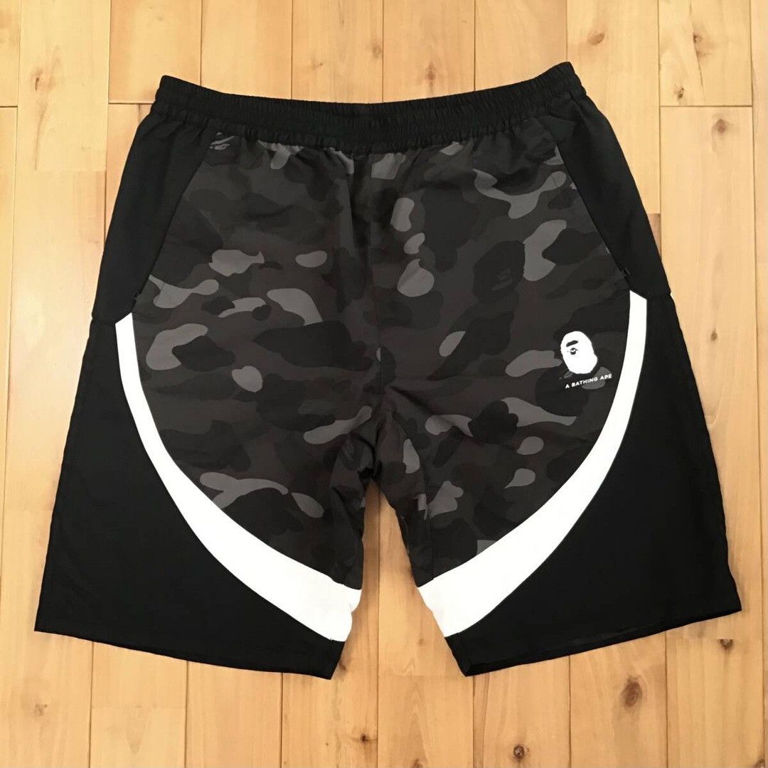 Bape BAPE Camo Shorts a bathing ape Black camo ★size XL Size US 36 / EU 52 - 1 Thumbnail