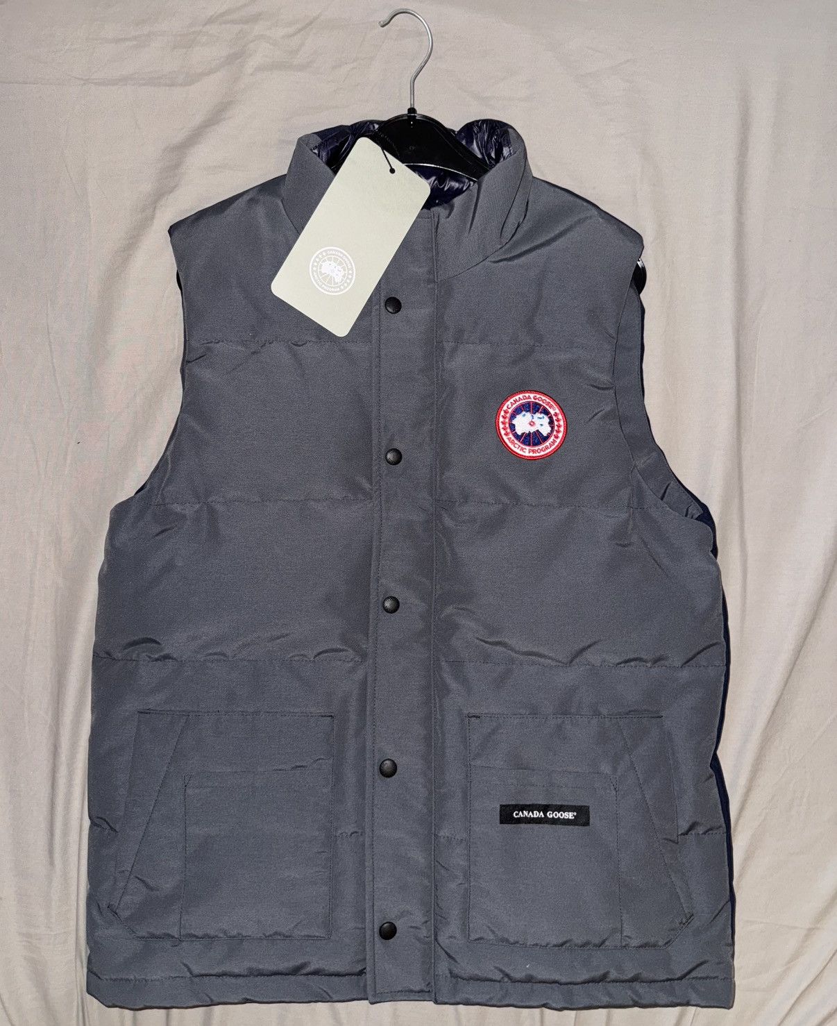 Canada goose vest grailed hotsell