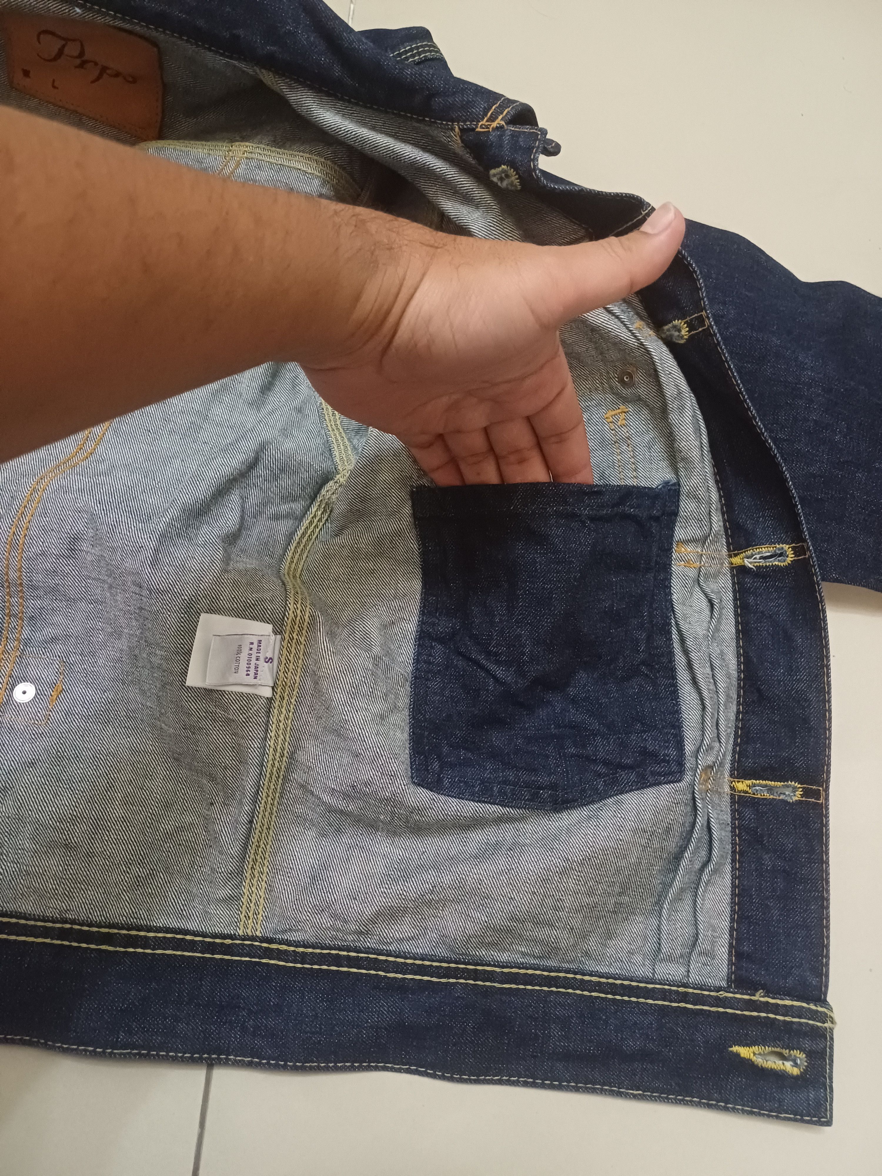 Japanese Brand Nice PRPS denim jacket Size US L / EU 52-54 / 3 - 10 Thumbnail