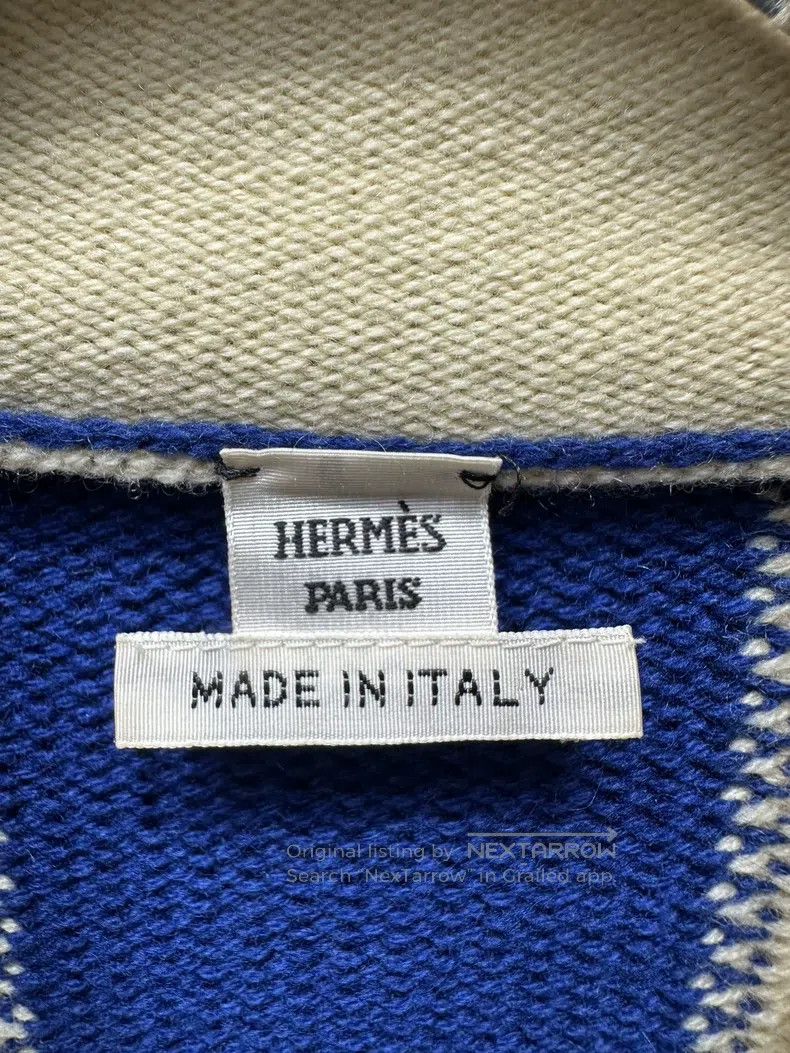 Other Hermes Color Blocked Cashmere Sweater Size XS / US 0-2 / IT 36-38 - 3 Thumbnail