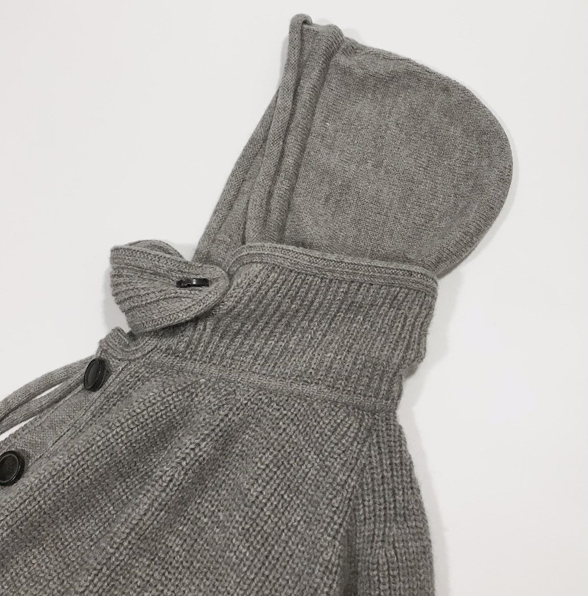 Balenciaga Balenciaga Women's Knitted Long Hooded Sweater AW2006 Size M / US 6-8 / IT 42-44 - 6 Thumbnail