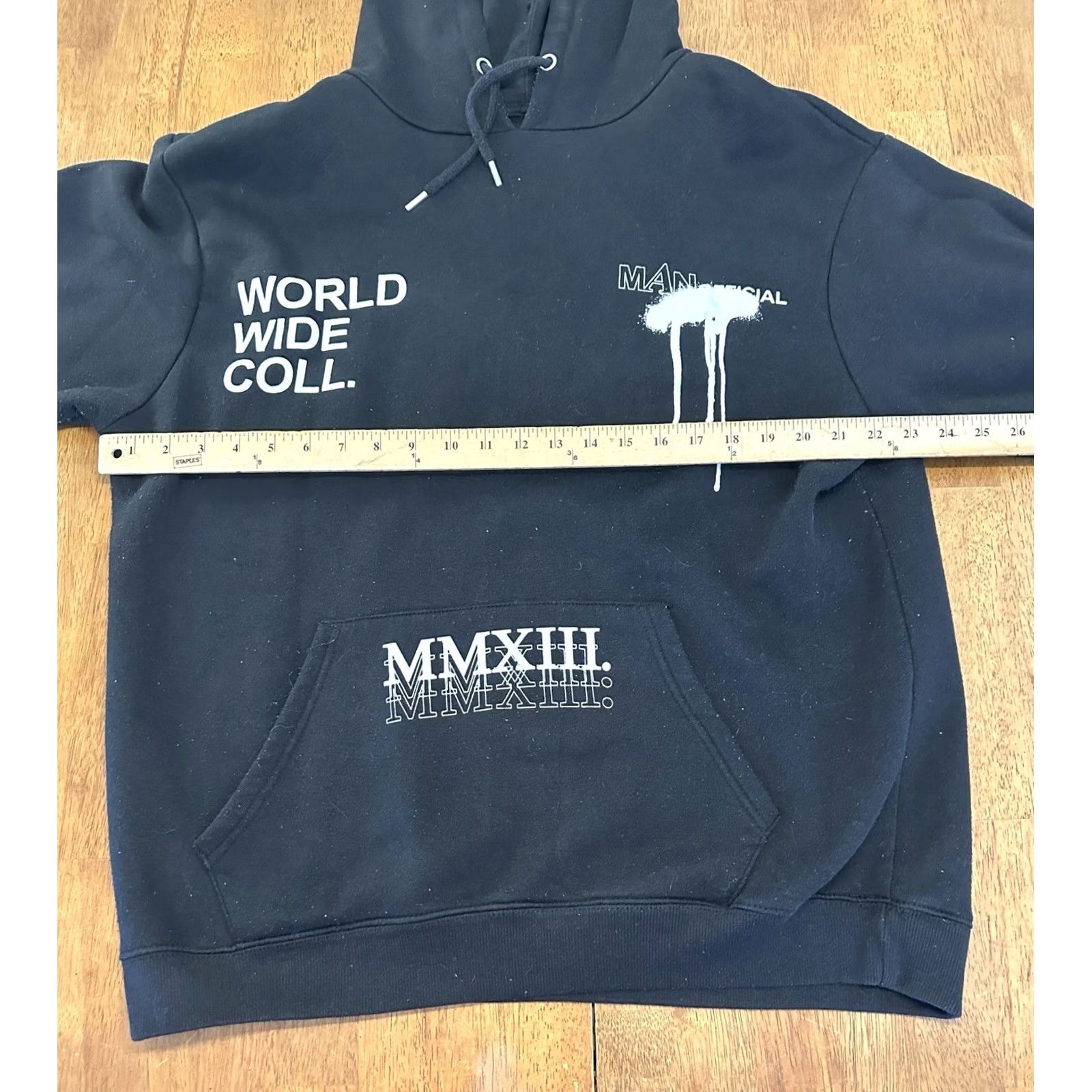 Boohoo Boohoo Man Official Hoodie Sweatshirt XL FW 20 Hoodie Men Black Logo Graphic Print Flames Pullover Winter Vintage No Size US XL / EU 56 / 4 - 7 Thumbnail