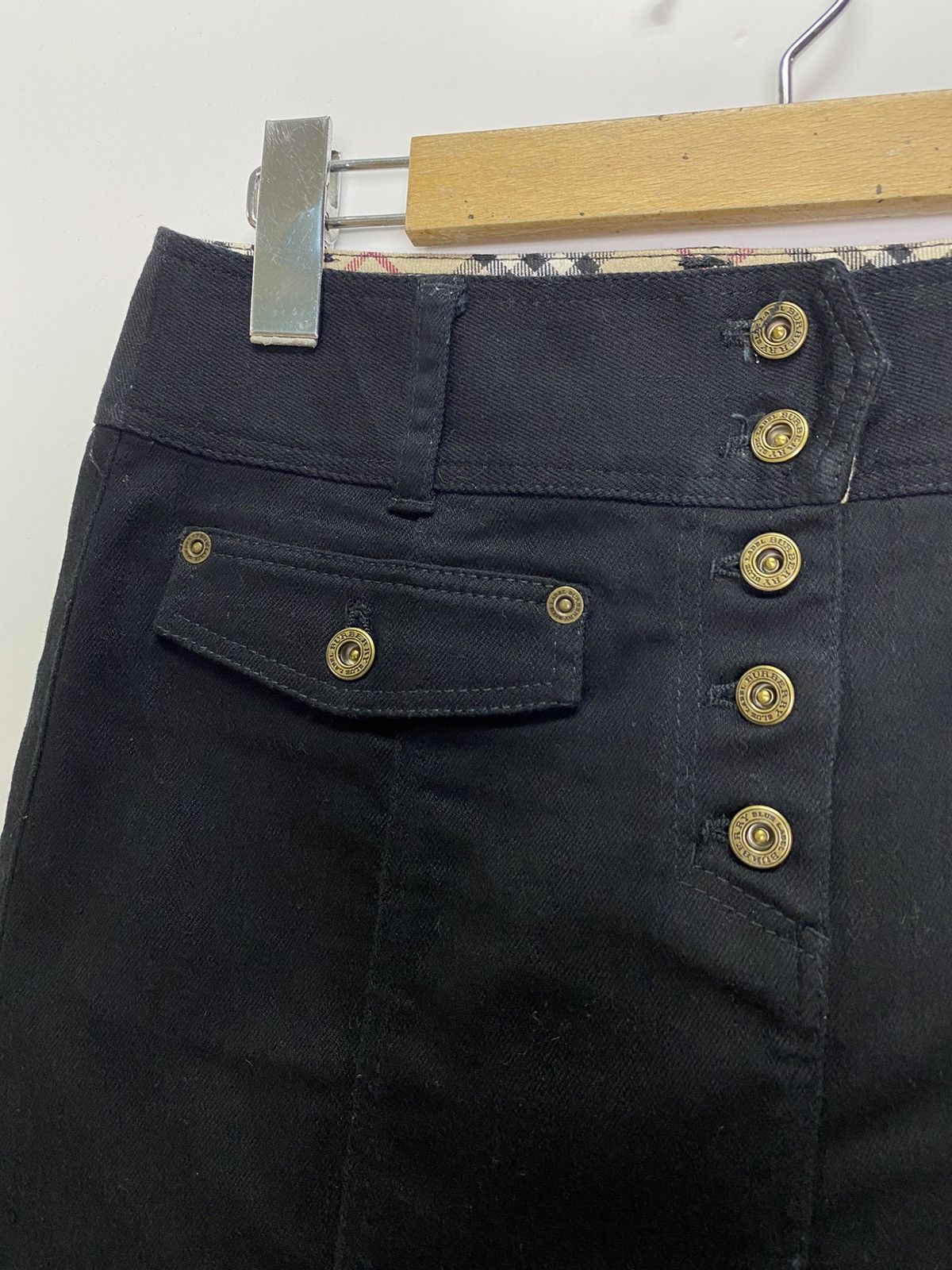 Burberry Burberry blue label mini skirt denim Size 28" / US 6 / IT 42 - 5 Thumbnail