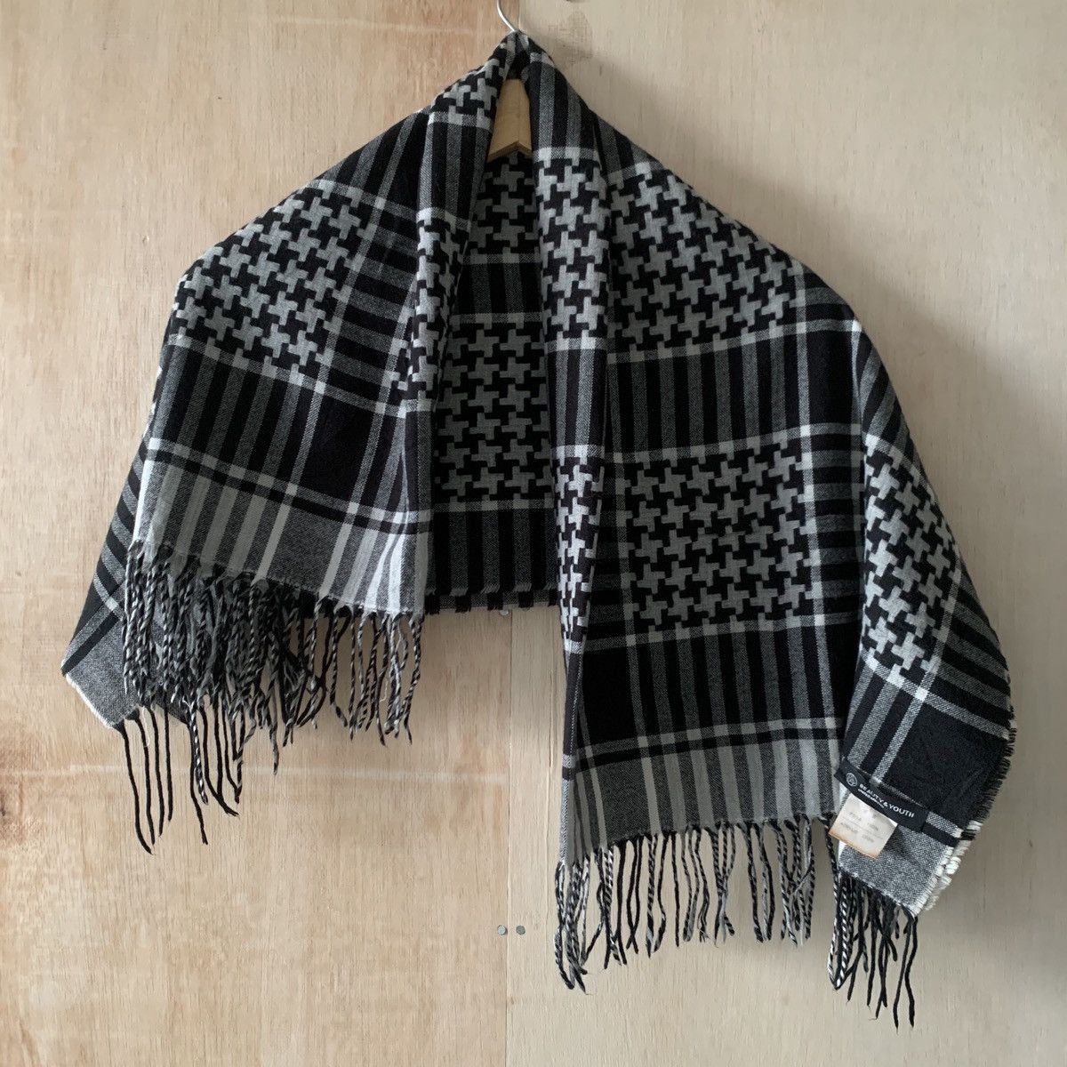 BEAUTY&YOUTH × Japanese Brand × Vintage Beauty and Youth United Arrows Scarf Keffiyeh Pattern Size ONE SIZE - 1 Thumbnail