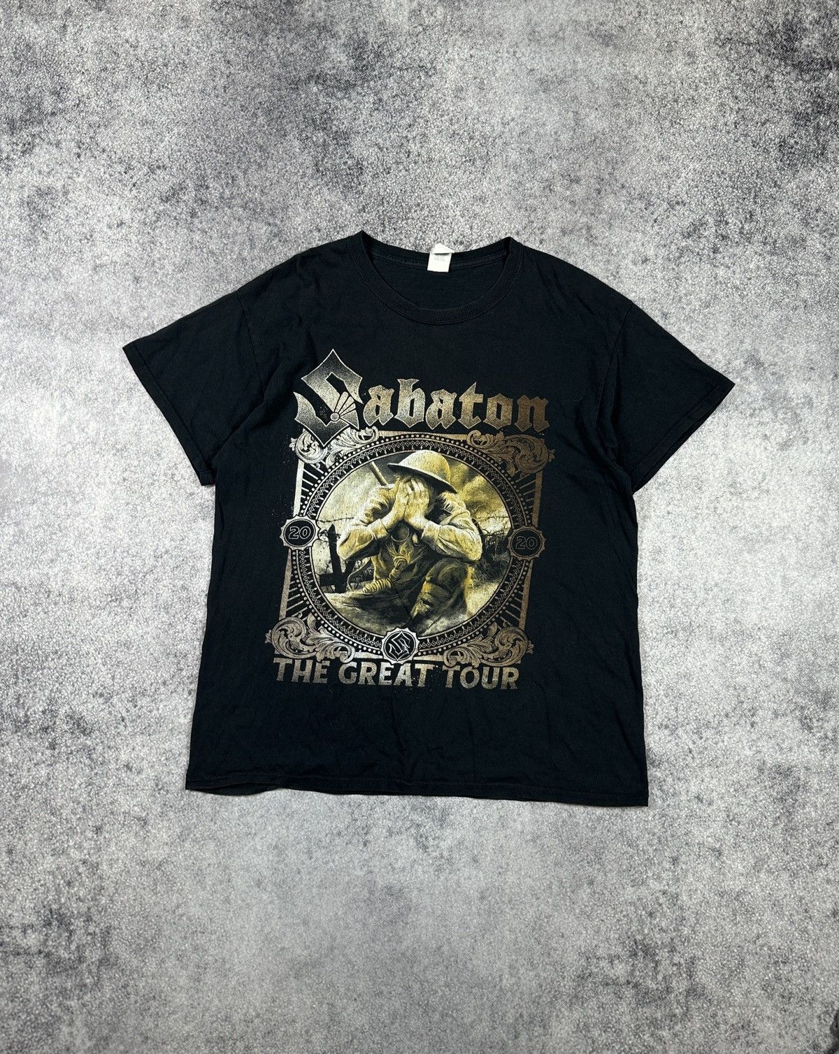 Band Tees Y2K Sabaton Logo T-shirt Casual Streetwear Rare Game Usa L Size US L / EU 52-54 / 3 - 1 Thumbnail