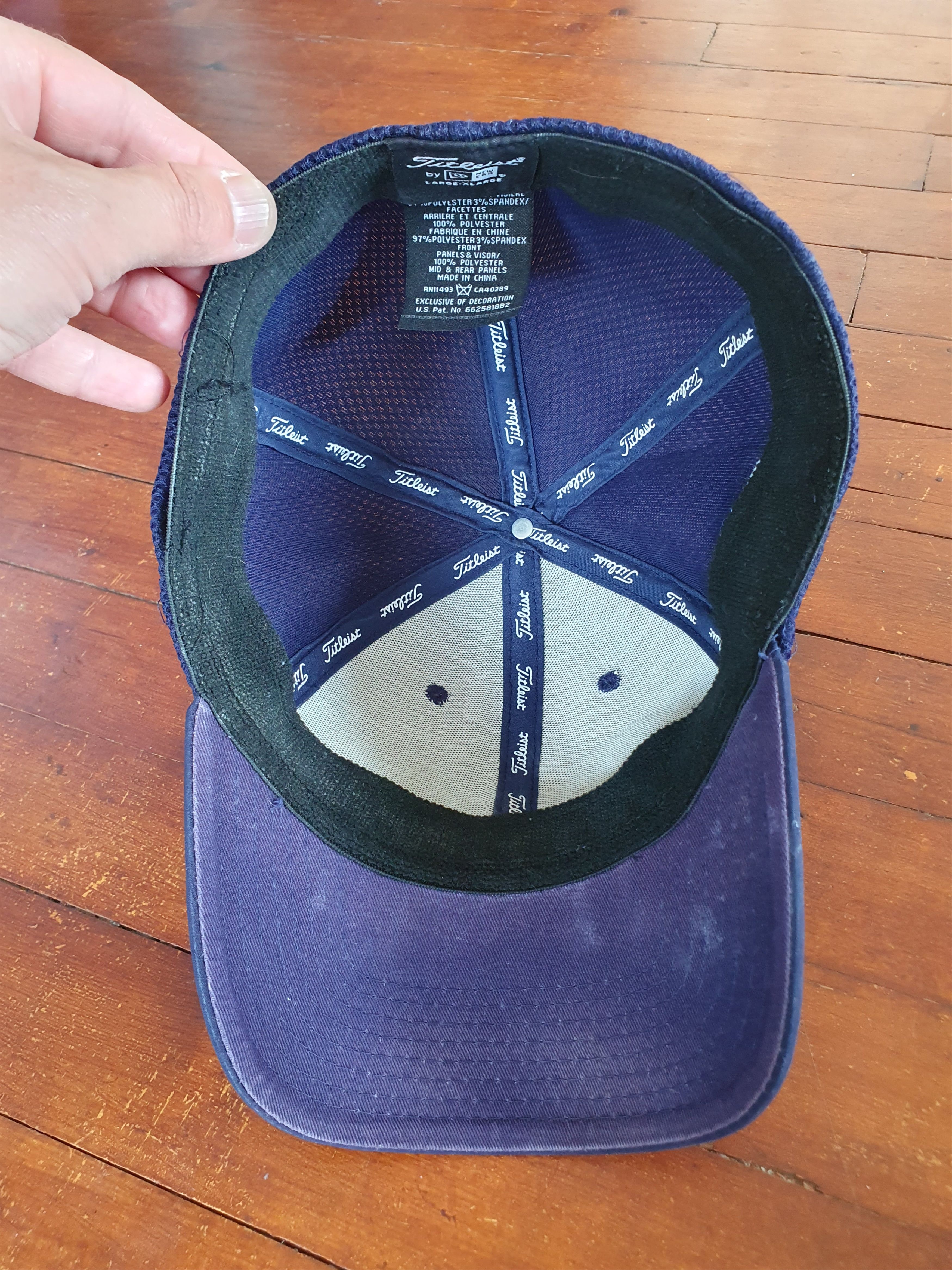 Footjoy Titleist By New Era Footjoy Pro V1 Fitted Mesh Hat sz L/XL Size ONE SIZE - 10 Thumbnail