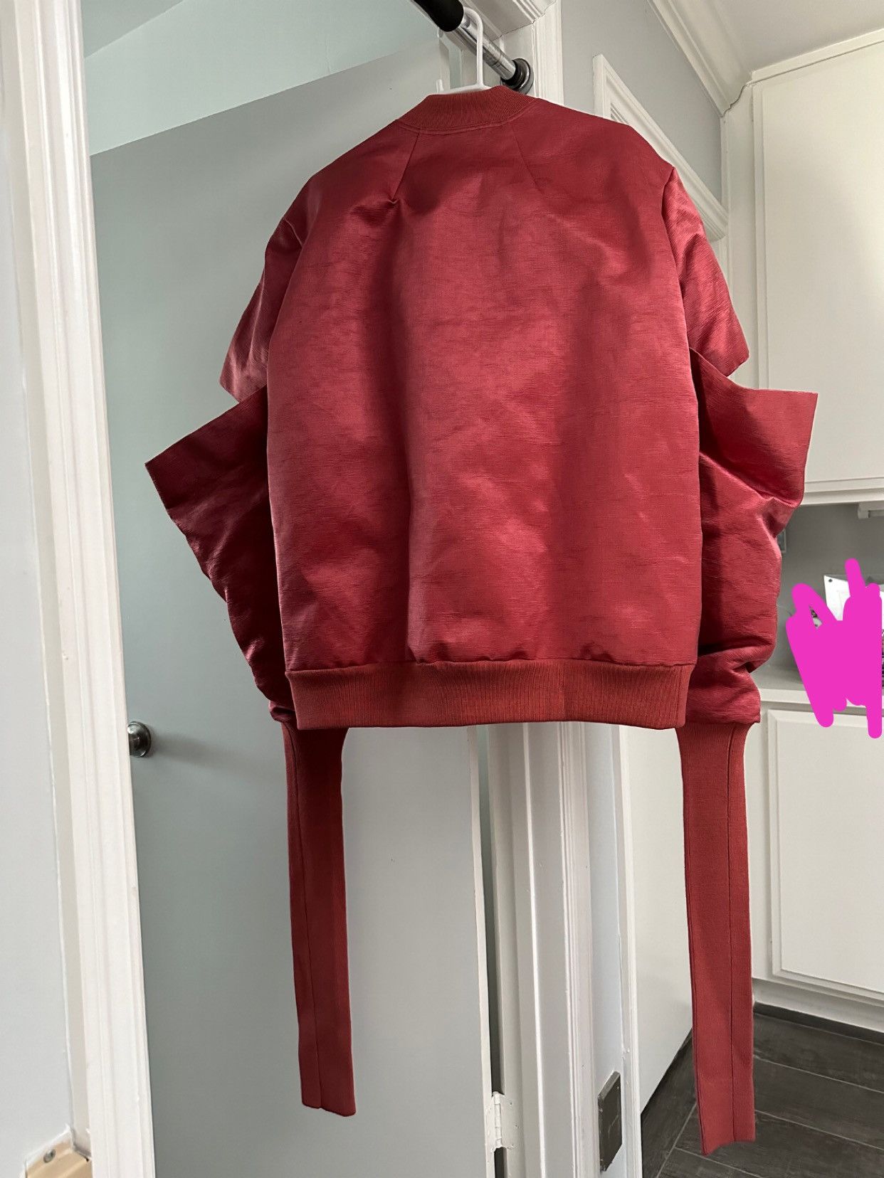 ポンRick Owens 22FW GAUNTLET BOMBER Rick Owens FW22 'STROBE' Padded Gauntlet Bomber | Grailed