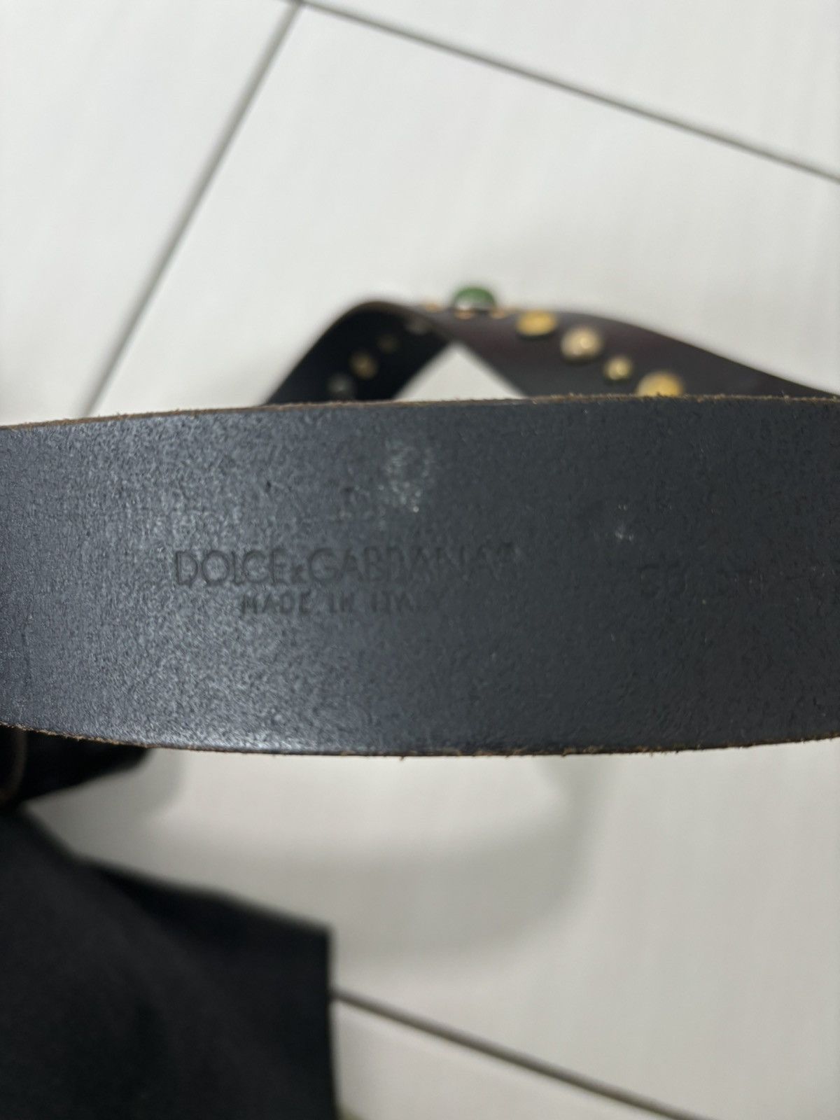 Dolce & Gabbana Buckle belt by Dolce & Gabbana Size 36 - 6 Thumbnail