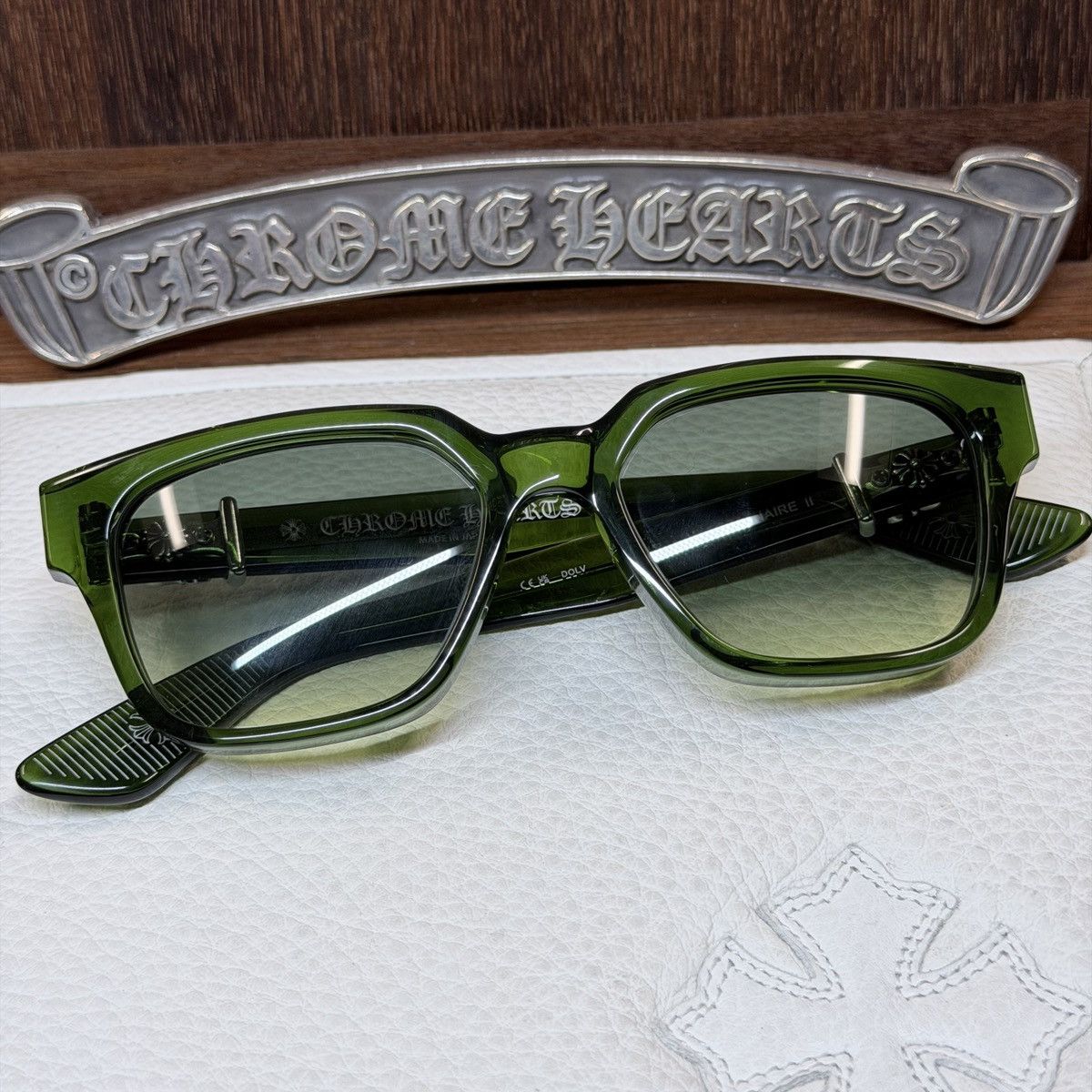 Chrome Hearts Chrome Hearts VAGILLIONAIRE II 1/1 Sunglasses Size ONE SIZE - 1 Thumbnail
