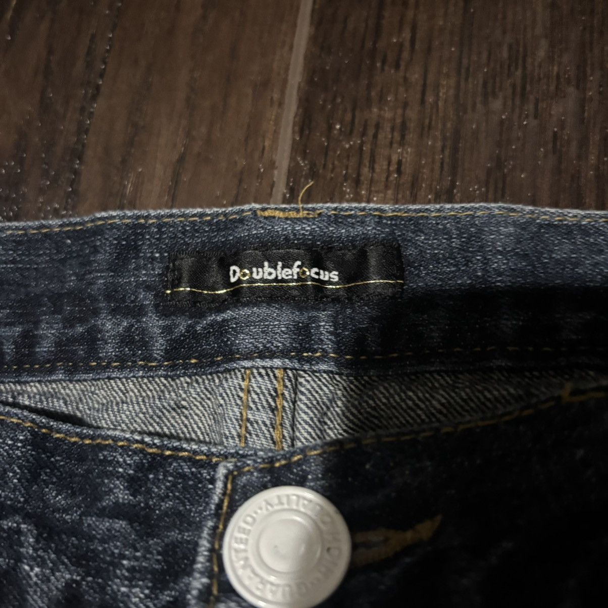 Japanese Brand Japanese Archive Double Waisted Plaid Denim Size US 32 / EU 48 - 3 Thumbnail