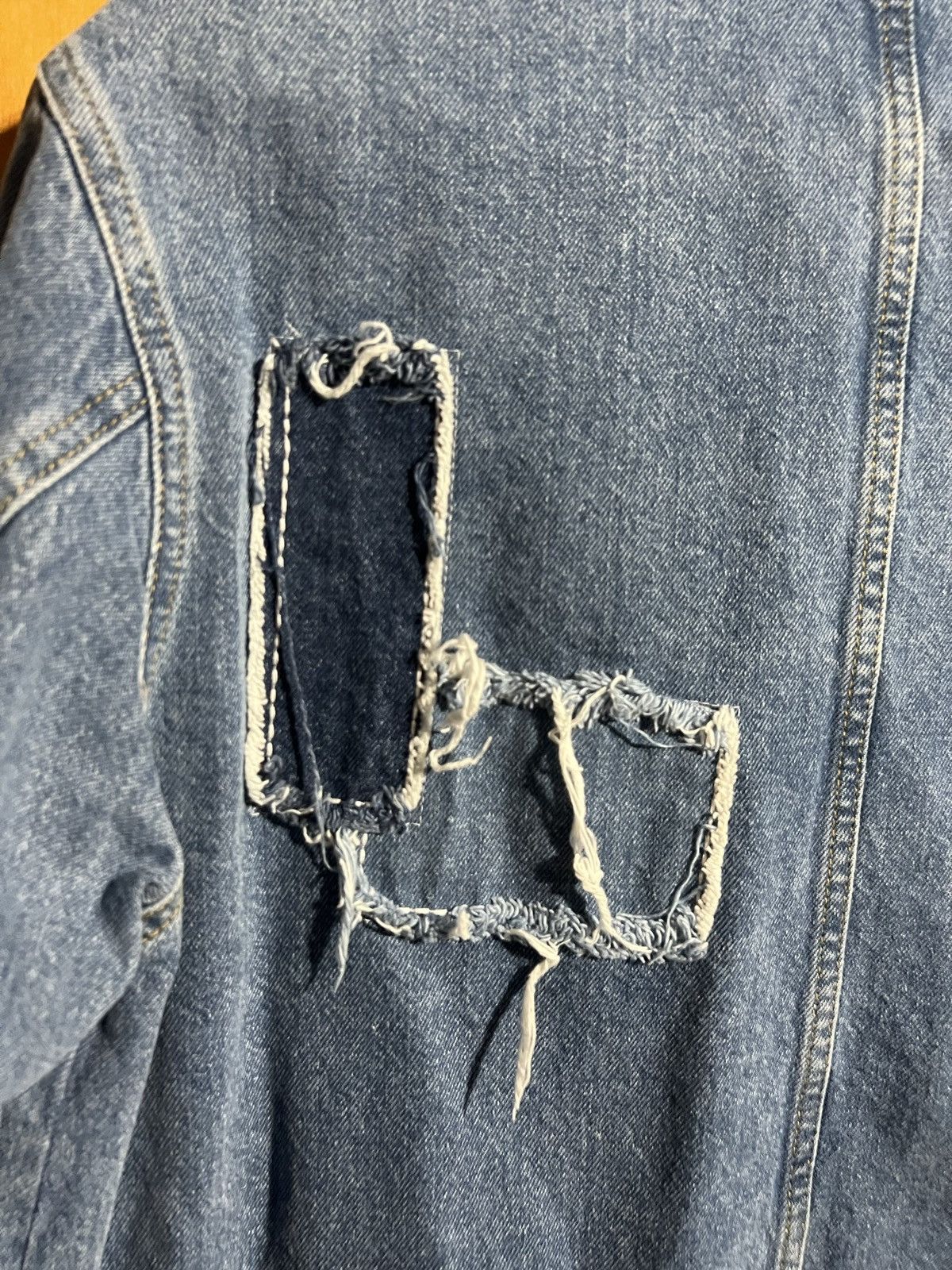 Bdg BDG Denim Patchwork Jean Jacket Heavyweight Size US L / EU 52-54 / 3 - 9 Thumbnail