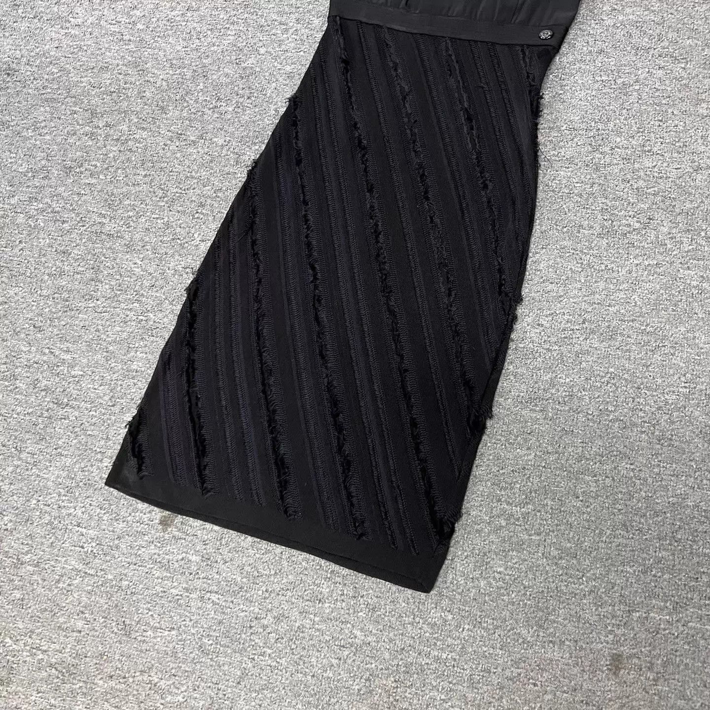 Chanel Chanel Cami Dress Black 38 Logo Size S / US 4 / IT 40 - 4 Thumbnail