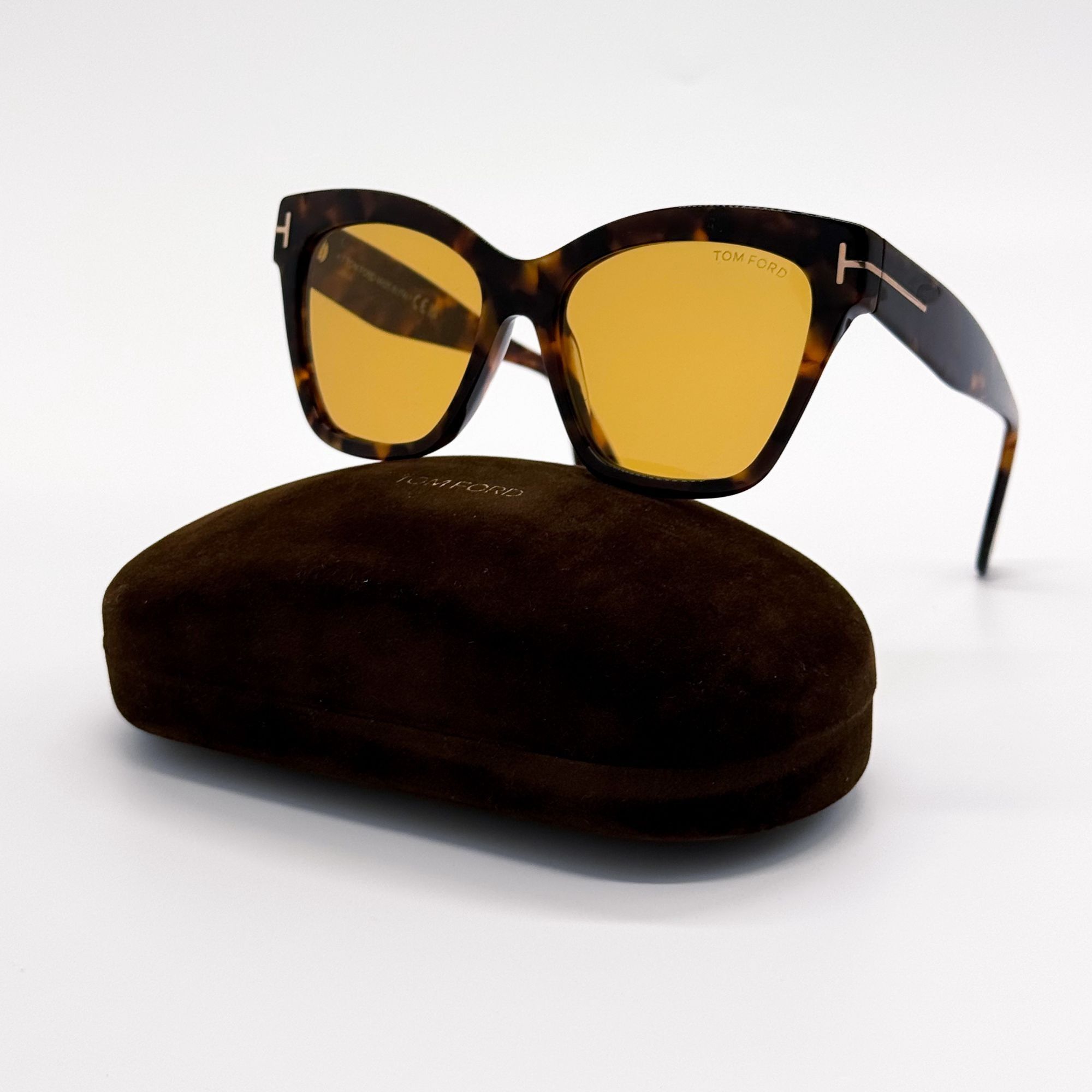 Tom Ford NEW TOM FORD ELVIRA SUNGLASSES TF1217 52E HAVANA FT1217 Size ONE SIZE - 1 Thumbnail