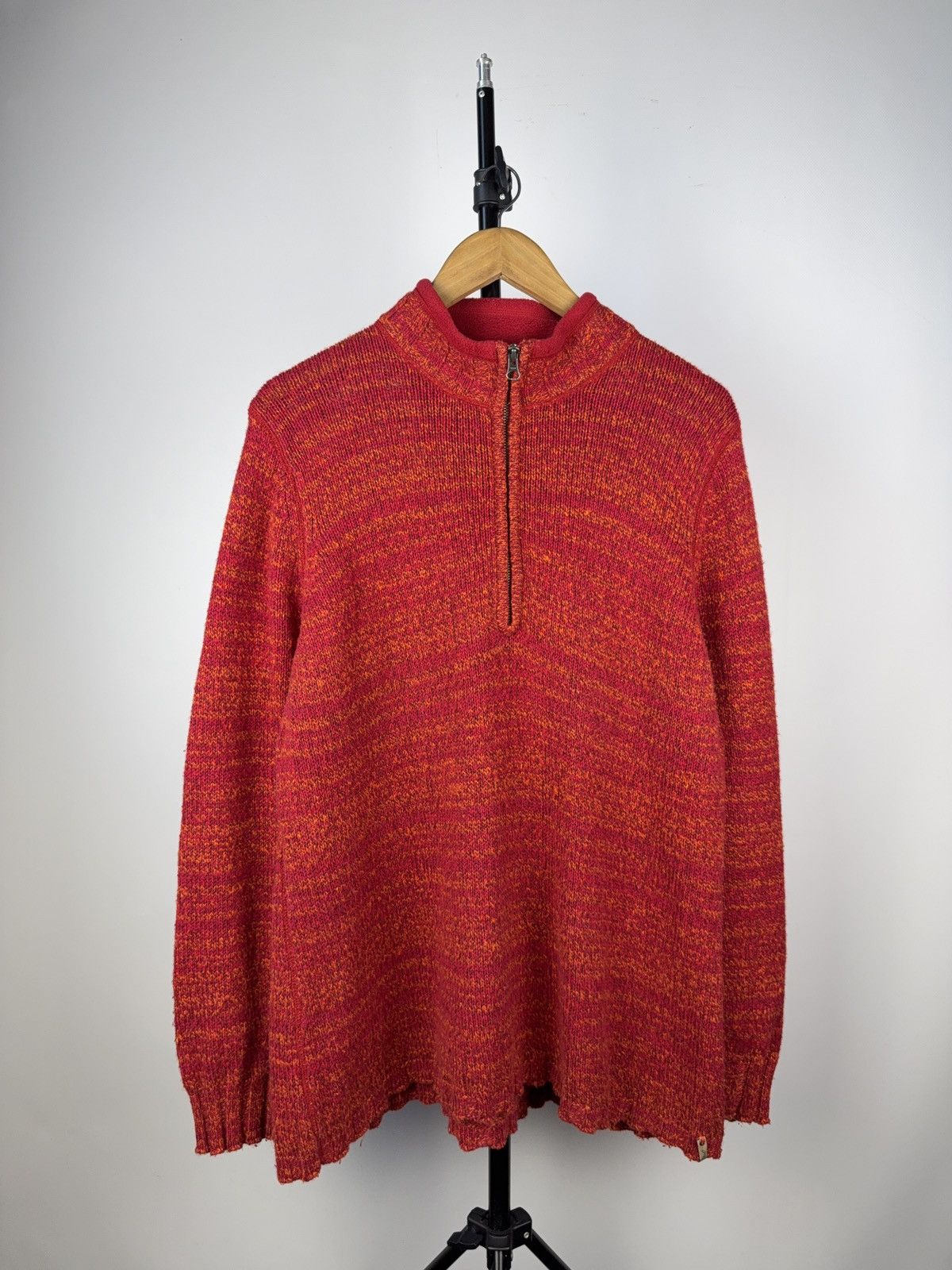 Woolrich Woolen Mills Vintage 90s Woolrich Retro Y2K Sweater USA Avant Garde Size XXL / US 16-18 / IT 52-54 - 1 Thumbnail