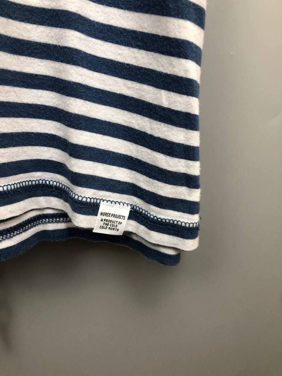 Norse Projects Norse Projects Niels Classic Striped Cotton T-Shirt Size S Size US S / EU 44-46 / 1 - 3 Thumbnail