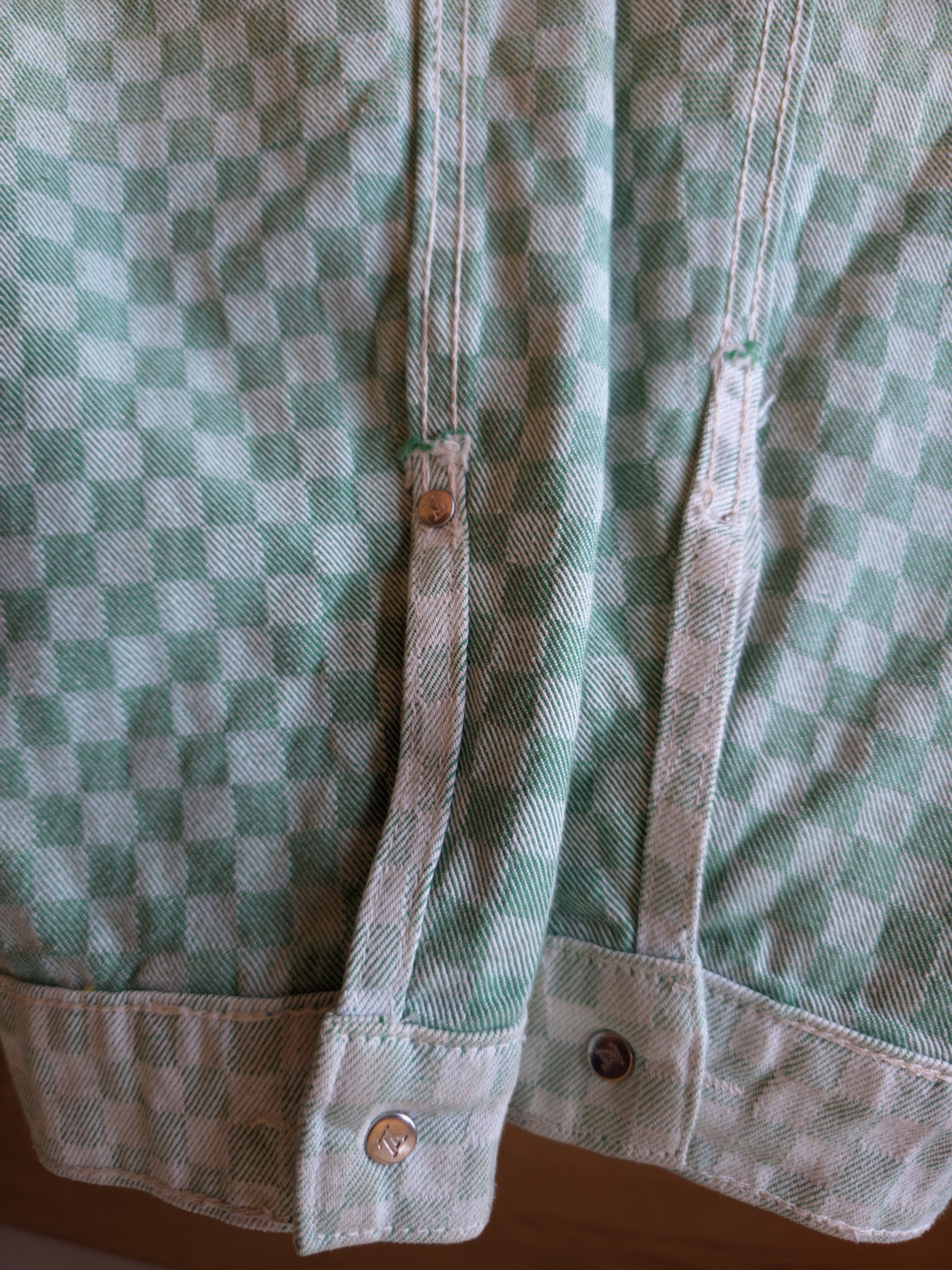 Louis Vuitton Louis Vuitton Damier Gradient Jacquard Denim Jacket Size US M / EU 48-50 / 2 - 5 Thumbnail