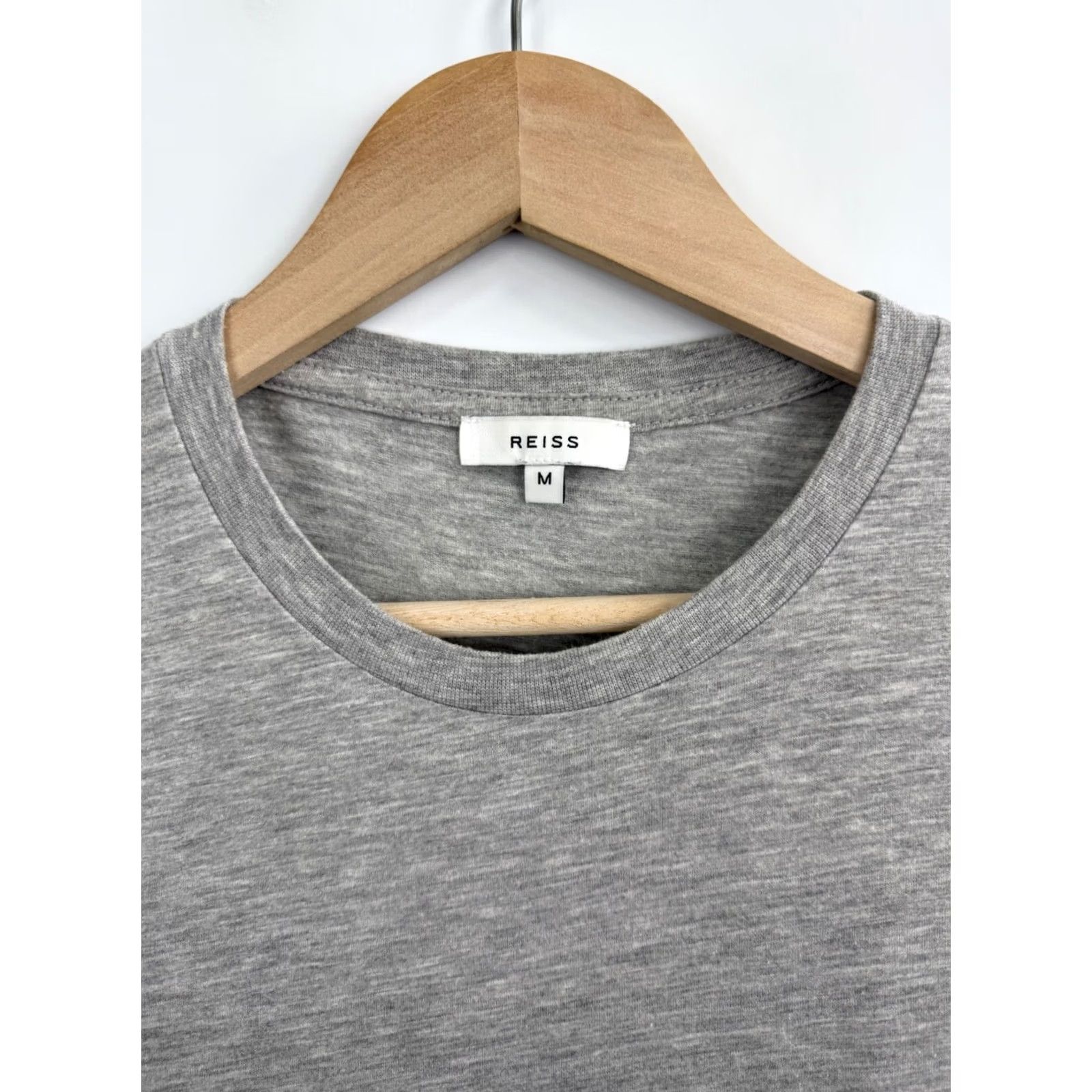 Reiss Reiss Luxury T-Shirt Retro Hype Y2K Gray M Mens Shirt Size US M / EU 48-50 / 2 - 4 Thumbnail