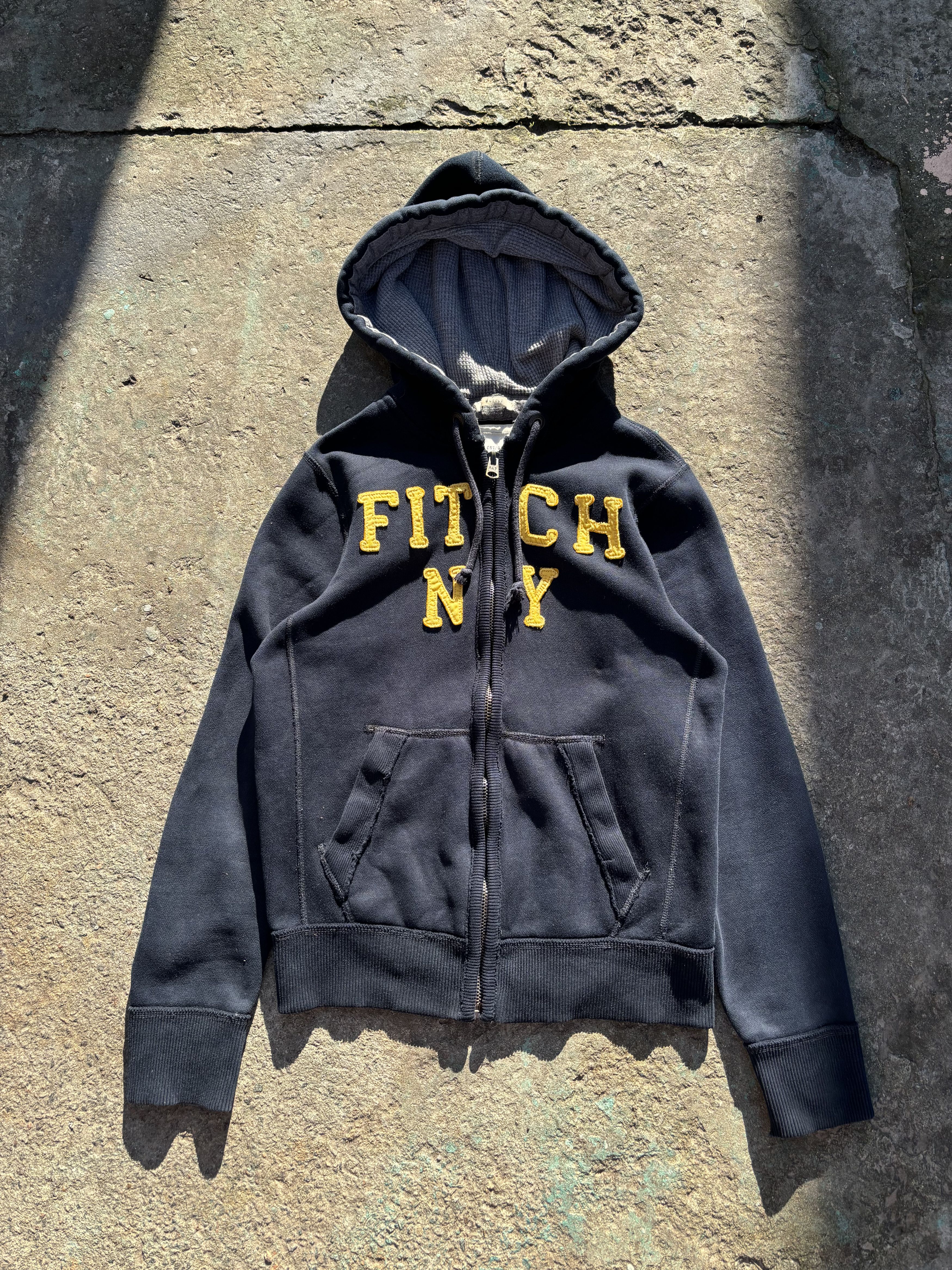 Abercrombie & Fitch Abercrombie & Fitch NY Muscle High Cotton Zip Hoodie Size US S / EU 44-46 / 1 - 1 Thumbnail