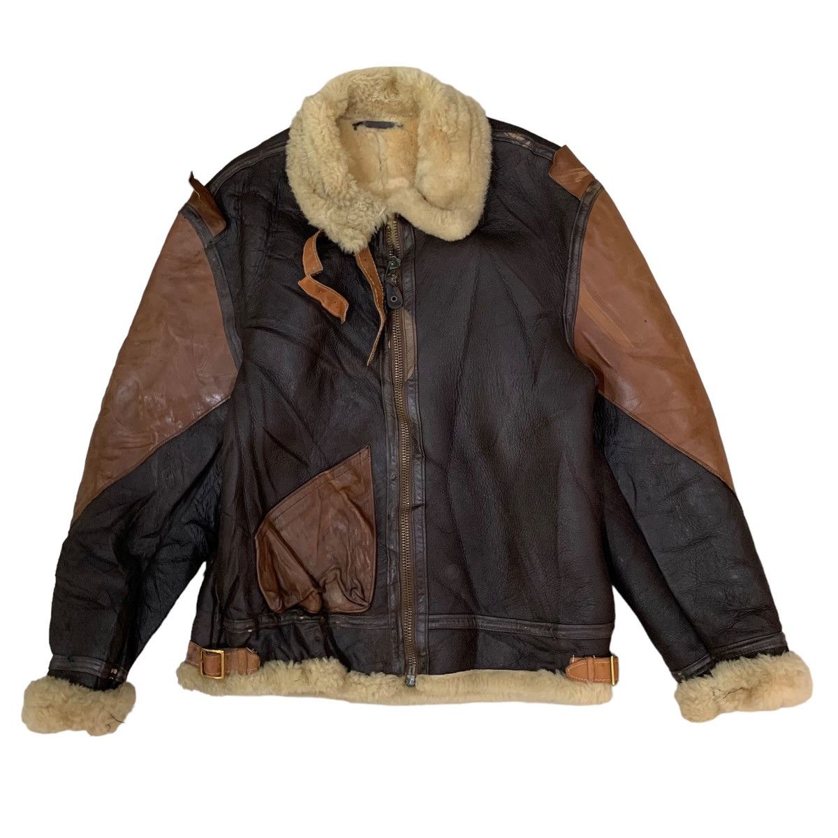 Willis & Geiger 🔥Willis & Geiger Type B3 Shearling Sheepskin Leather Jacket Size US M / EU 48-50 / 2 - 5 Thumbnail
