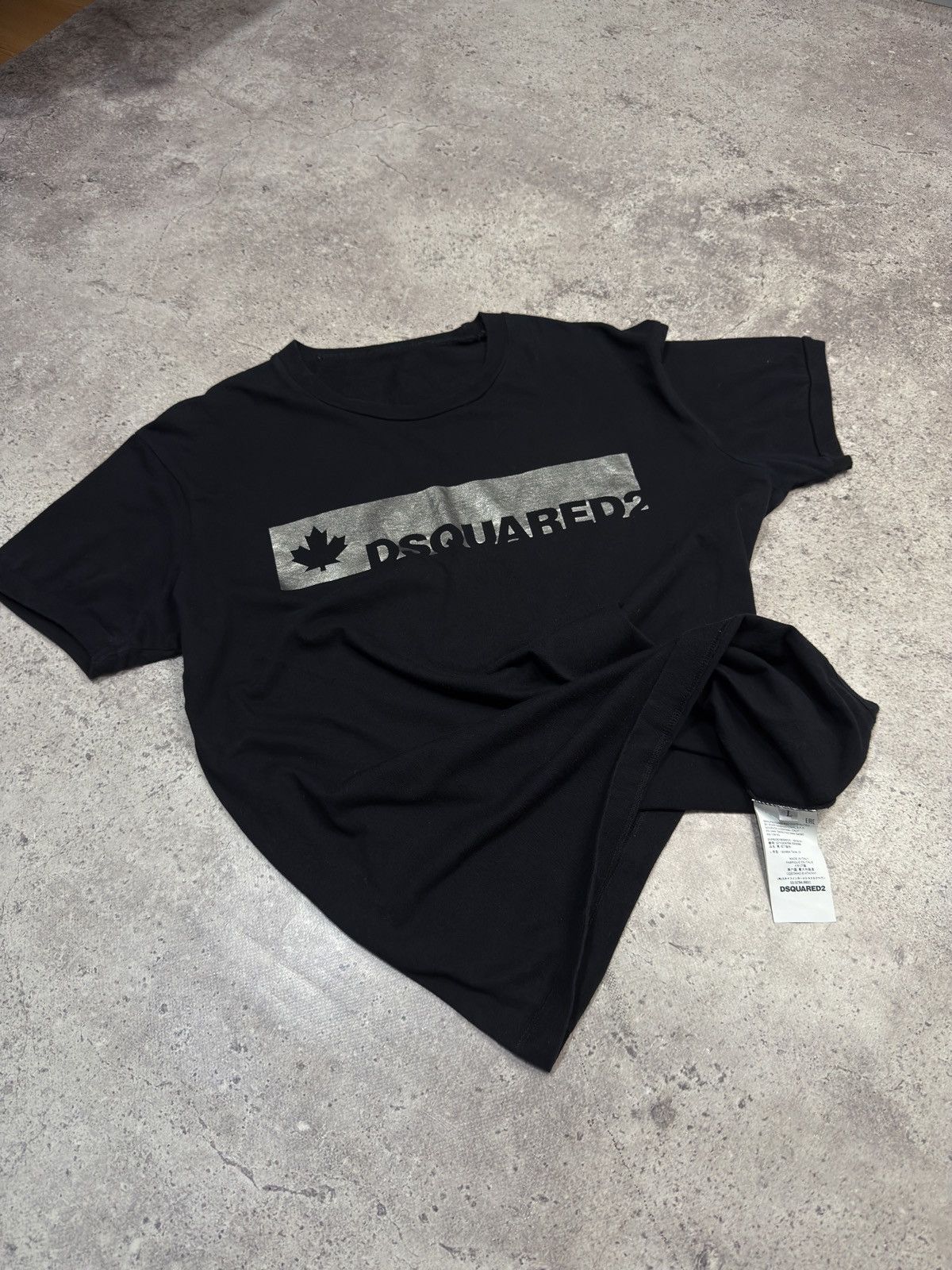 Dsquared2 Dsquared2 Silver Logo T-Shirt Size US L / EU 52-54 / 3 - 4 Thumbnail