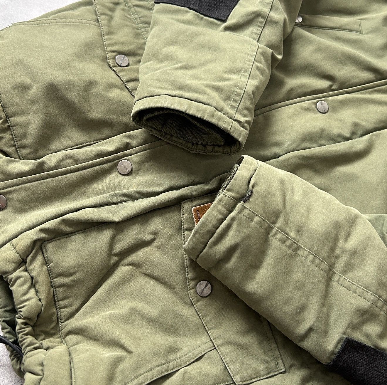Carhartt Carhartt true faded trapper parkas jacket mens Size US L / EU 52-54 / 3 - 7 Thumbnail