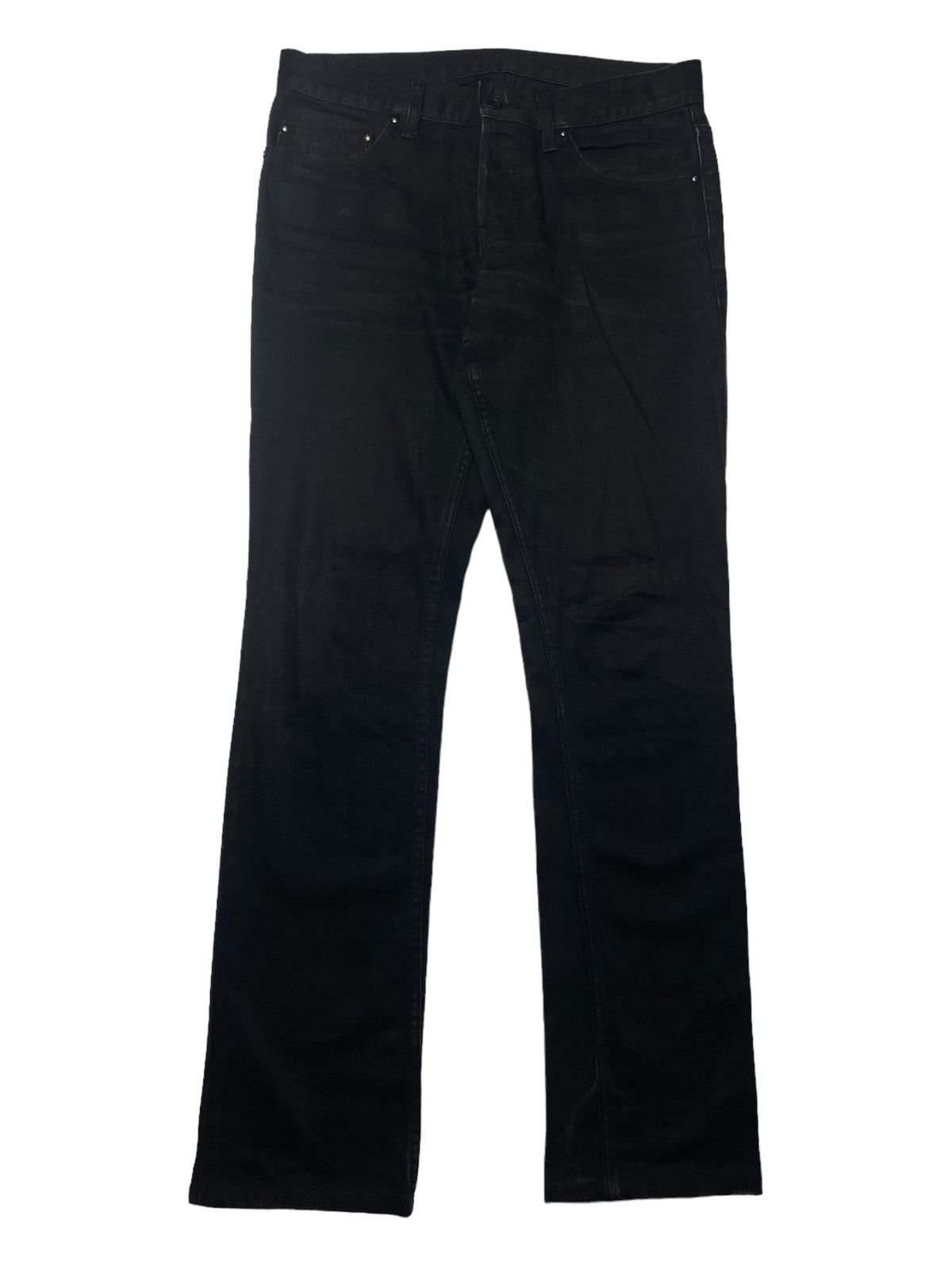 image of 14Th Addiction x Kmrii 2000S Shellac - Black Denim Pants, Men's (Size 30)