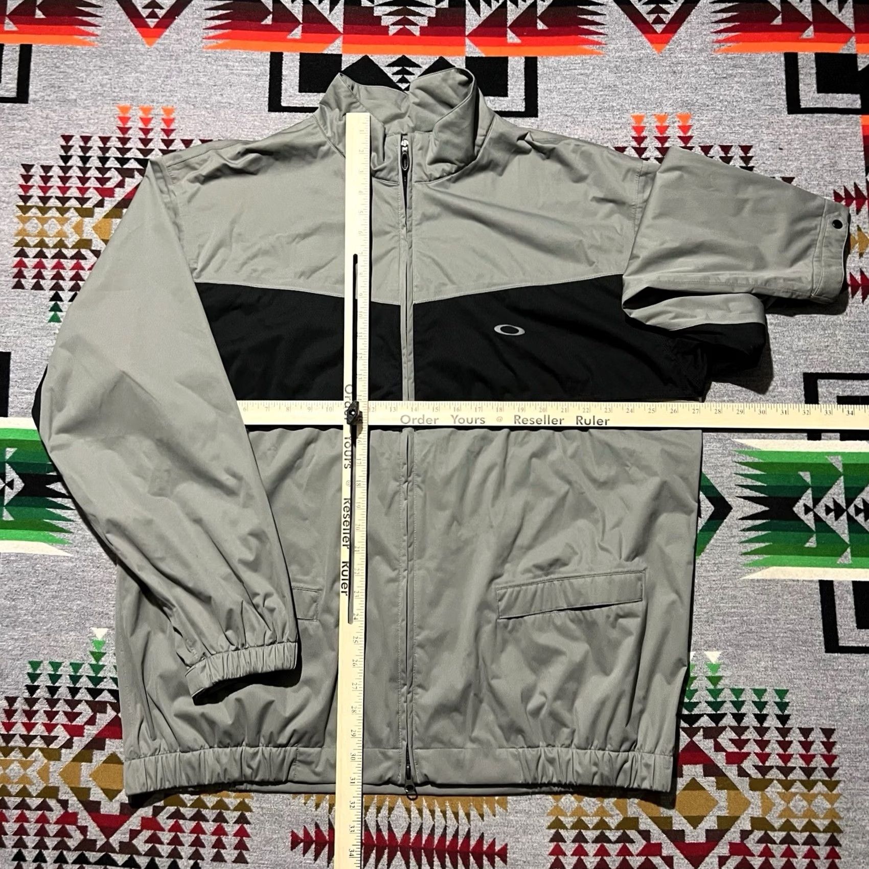 Oakley VINTAGE Oakley Jacket Mens 2XL Gray Full Zip Vented Y2K R1 Size US XXL / EU 58 / 5 - 3 Thumbnail
