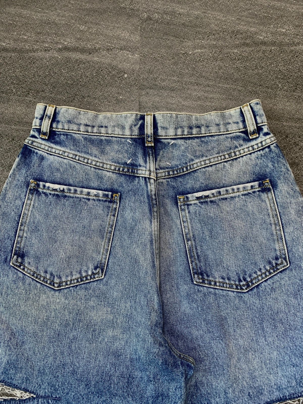 Maison Margiela FREE TAX! Line 1 Slash Cut Baggy Denim Jeans Size US 29 - 5 Thumbnail