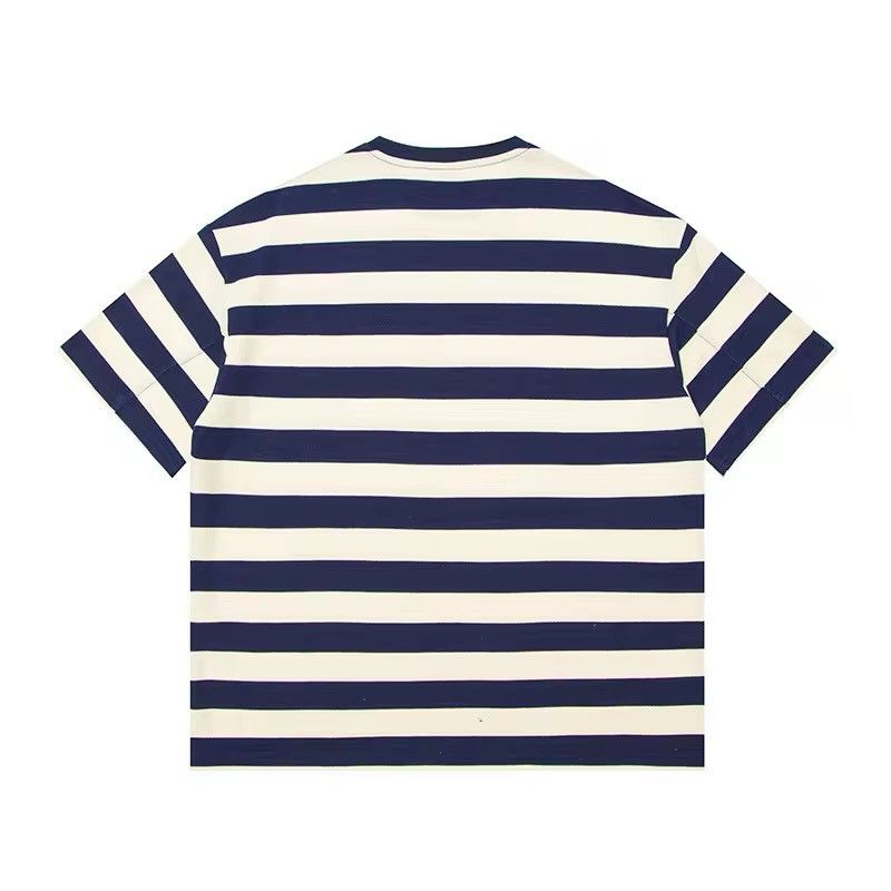Japanese Brand × Vintage Casual Summer Striped Stiching Shirt Size US L / EU 52-54 / 3 - 2 Thumbnail
