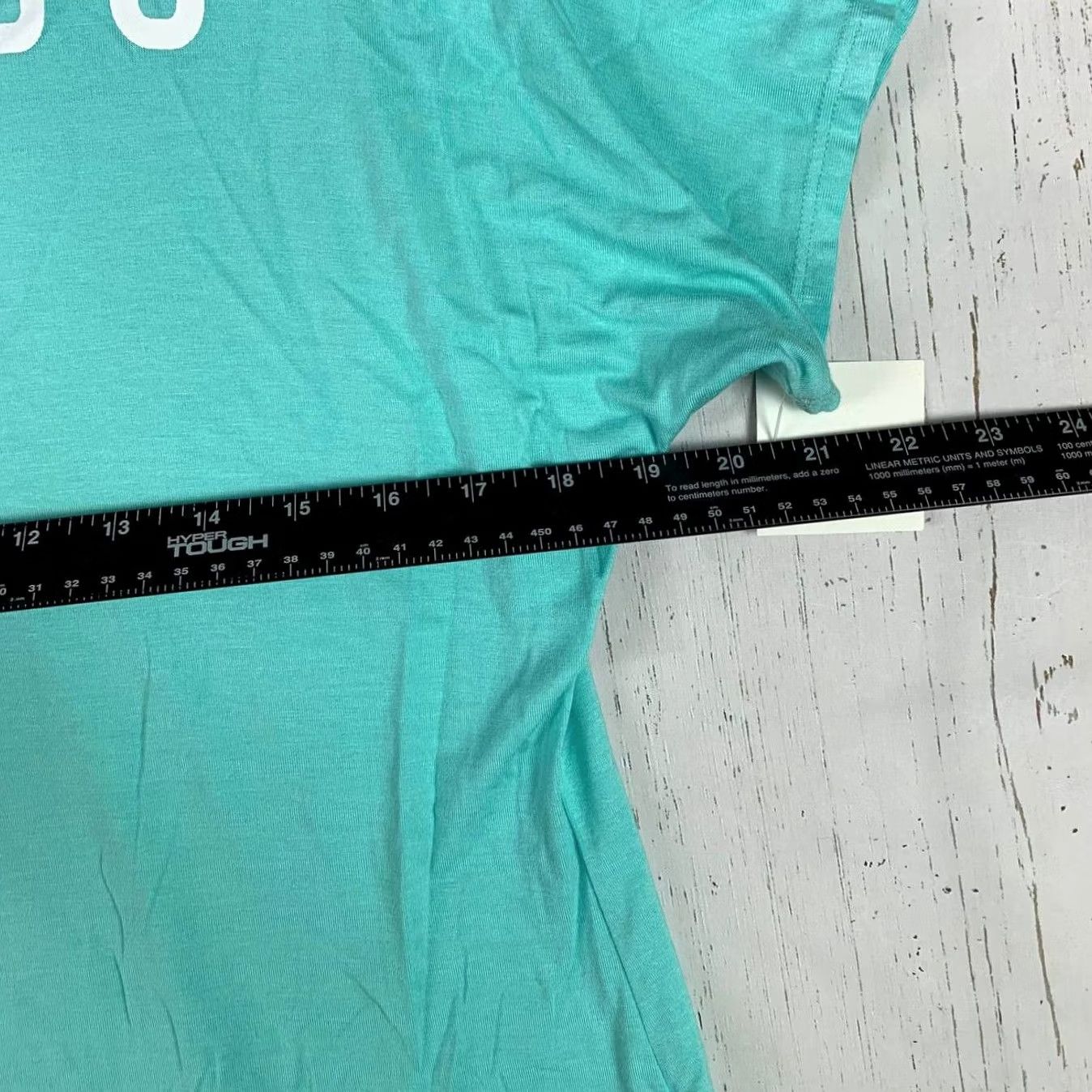 AQUA Les Amis Malibu California Aqua T-Shirt Women Medium Surf Beach Logo Shirt Size M / US 6-8 / IT 42-44 - 3 Thumbnail