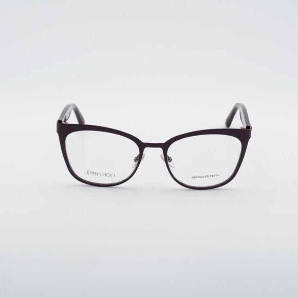 Jimmy Choo Jimmy Choo JC189 0FN1 00 Eyeglasses Cyclamen Violet 53mm Size ONE SIZE - 2 Thumbnail