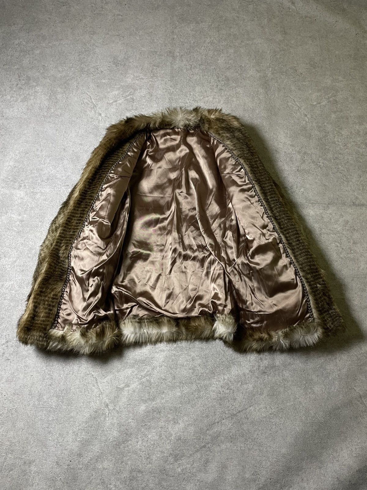 If Six Was Nine Y2K LGB IfSixWasNine Style Faux Leather Fur Zip Jacket Size US M / EU 48-50 / 2 - 12 Thumbnail