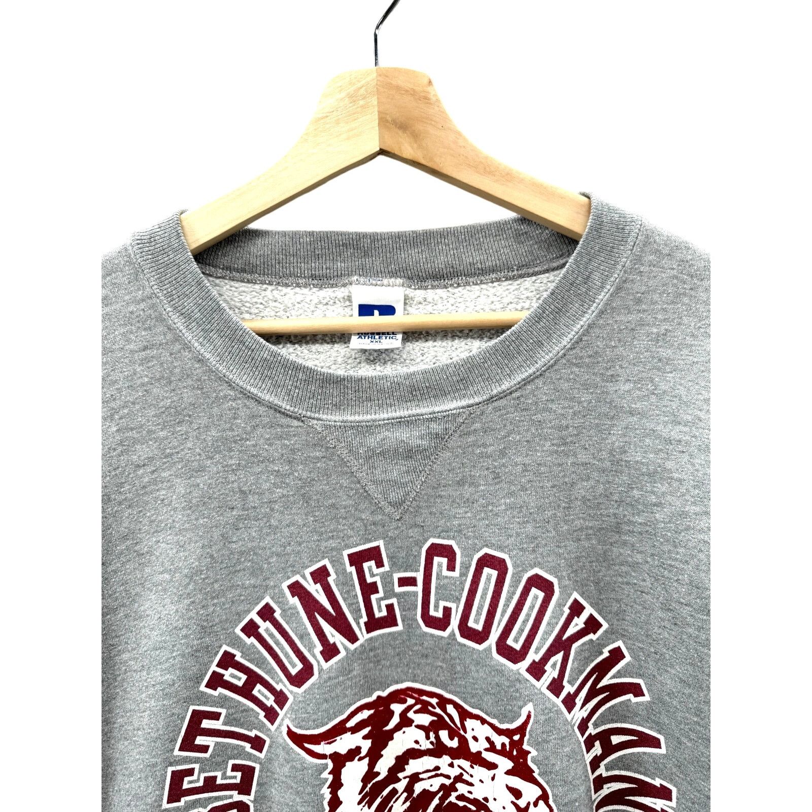 Russell Athletic × Vintage 1990's Russell Athletic Bethune-Cookman College Crewneck Size US XXL / EU 58 / 5 - 4 Thumbnail