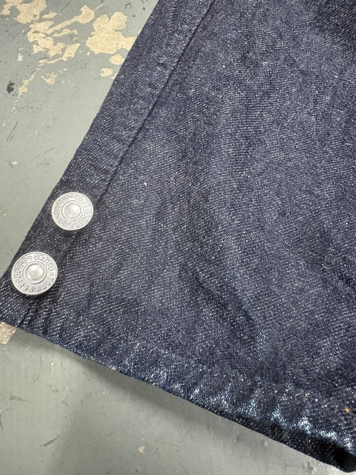 Japanese Brand Conners sewing factory(C.S.F) one piece of rock denim jacket Size US S / EU 44-46 / 1 - 6 Thumbnail