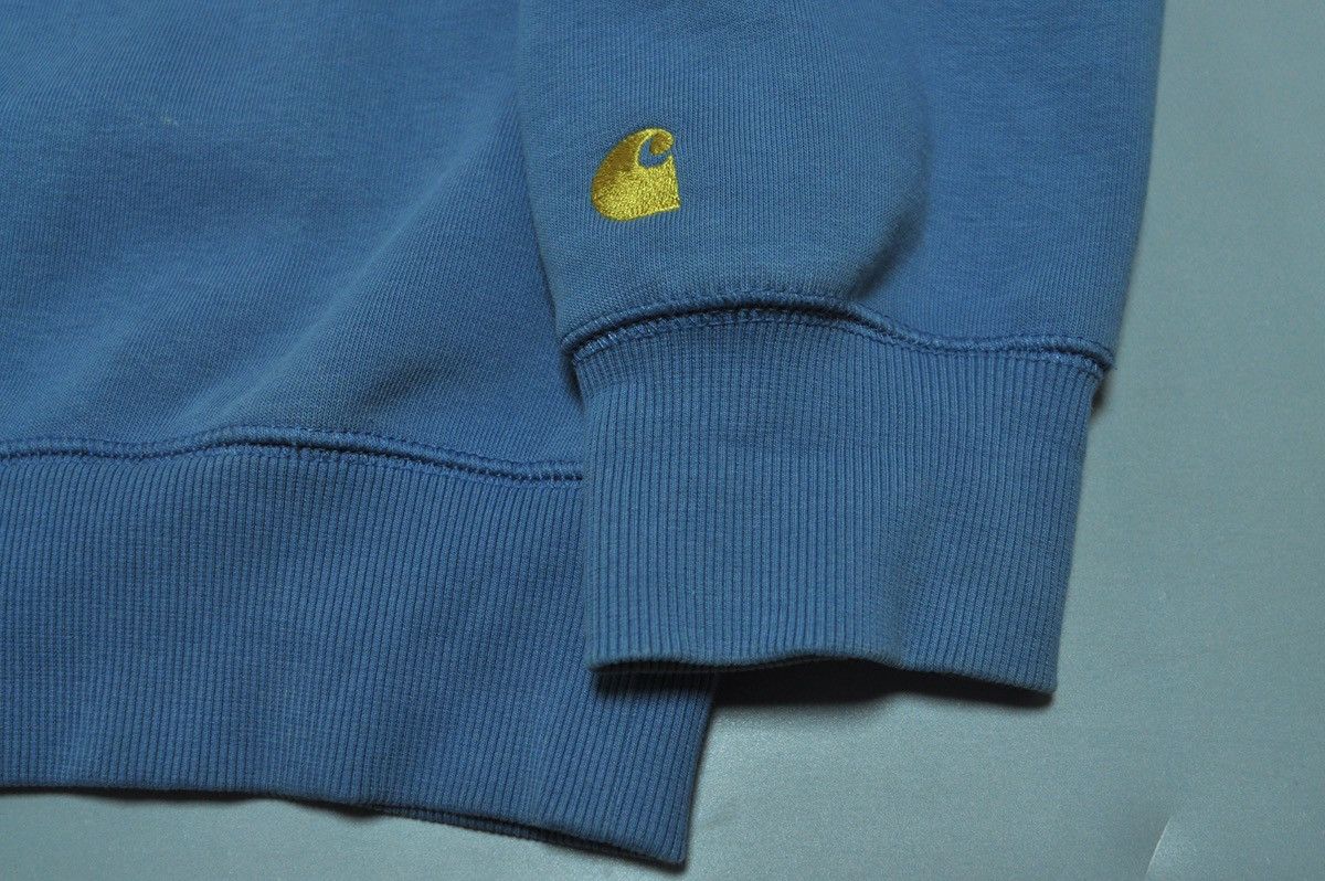 Carhartt × Carhartt Wip Carhartt WIP Chase Sweatshirt y2k blue Size US S / EU 44-46 / 1 - 3 Thumbnail