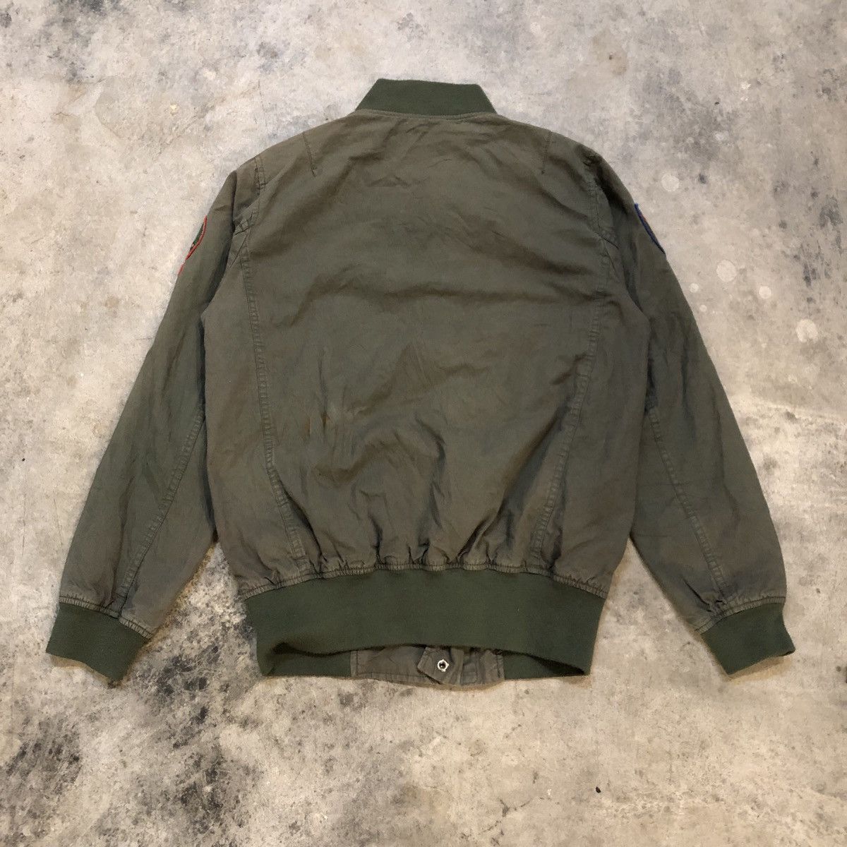 Schott × Vintage Vintage Schott Military Bomber Jacket Size US S / EU 44-46 / 1 - 3 Thumbnail