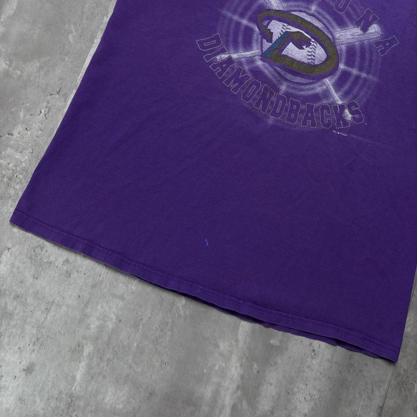 MLB Vintage Dynasty MLB Arizona Diamond Backs Distressed T-Shirt Size US XL / EU 56 / 4 - 6 Thumbnail
