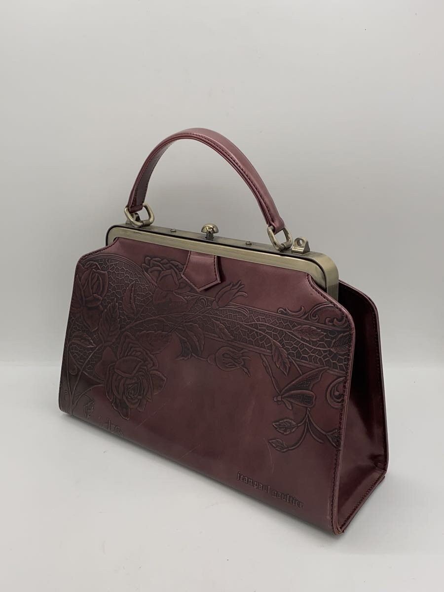Jean Paul Gaultier Floral Rose Leather Hand Bag Size ONE SIZE - 2 Thumbnail