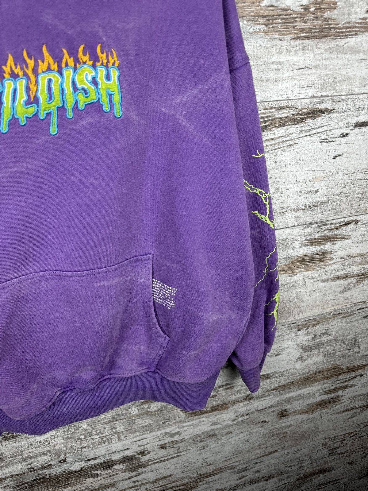 Designer Childish Robs Motors 90s Purple Hoodie Big Logo Y2K Racing Size US M / EU 48-50 / 2 - 4 Thumbnail