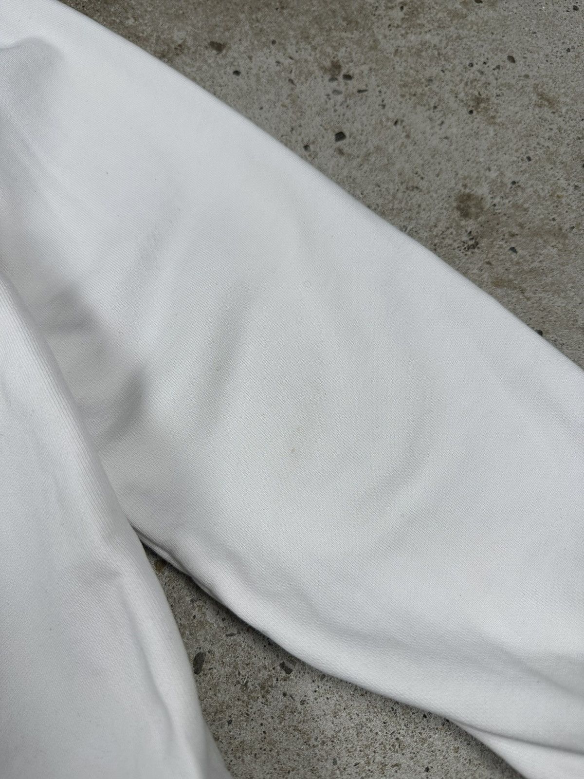 Helmut Lang Helmut Lang 2018 Autumn Winter White Crewneck Sweatshirt Size US S / EU 44-46 / 1 - 9 Thumbnail