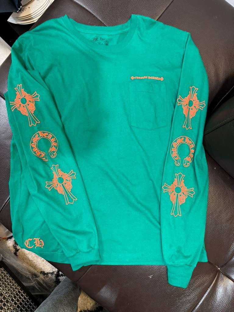 Chrome Hearts Chrome hearts Miami green long-sleeve t shirt Size US L / EU 52-54 / 3 - 2 Thumbnail